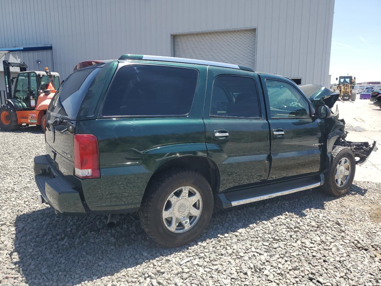 2003 Cadillac Escalade Luxury Green vin: 1GYEK63N53R149265