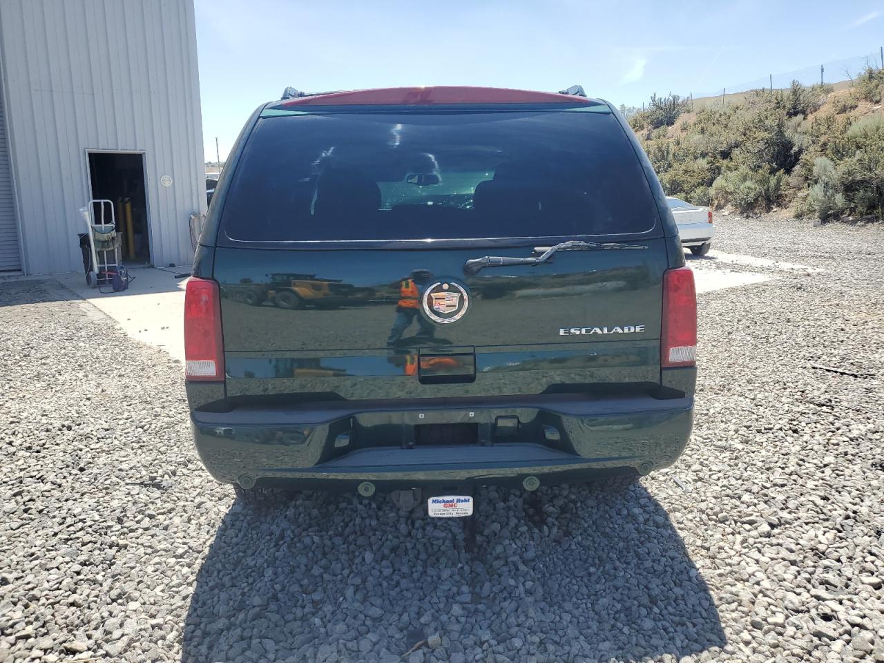 2003 Cadillac Escalade Luxury Green vin: 1GYEK63N53R149265
