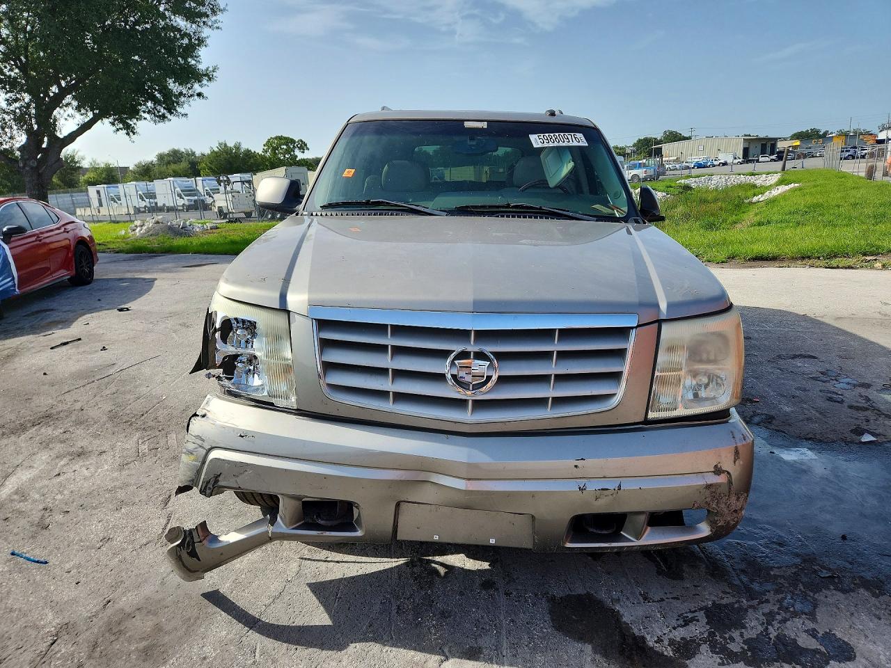 2003 Cadillac Escalade Luxury Gold vin: 1GYEK63N53R281362