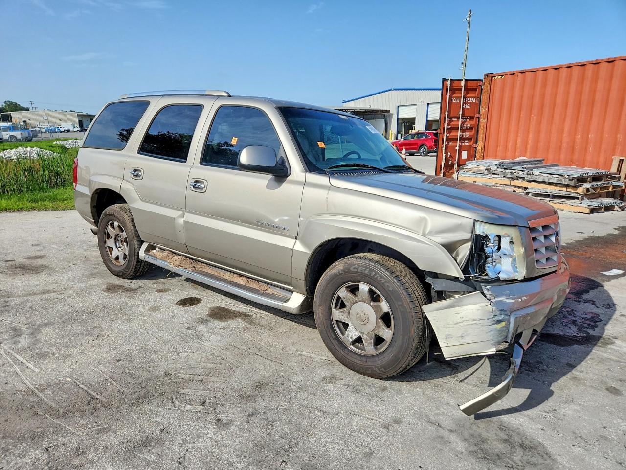2003 Cadillac Escalade Luxury Gold vin: 1GYEK63N53R281362