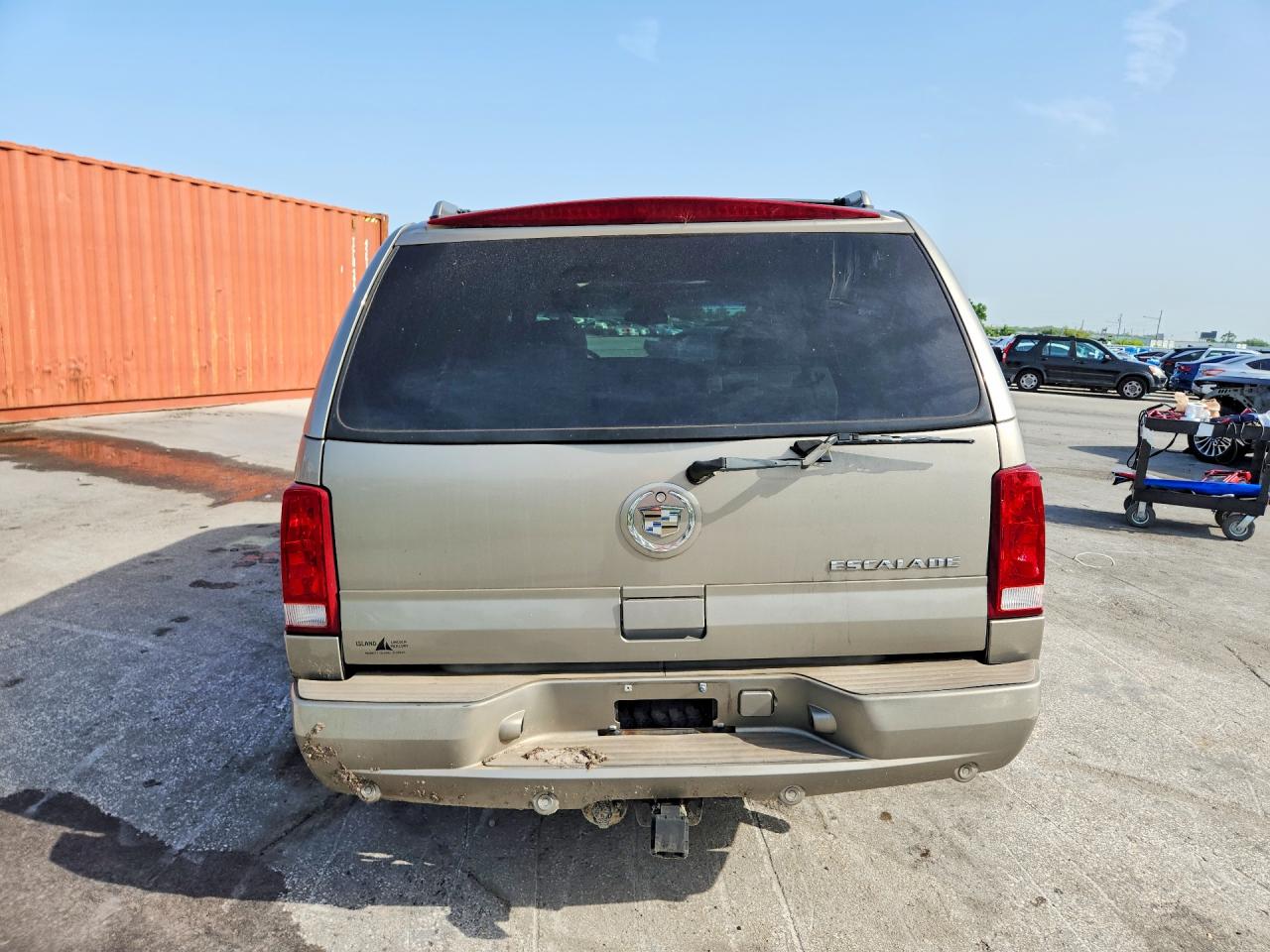 2003 Cadillac Escalade Luxury Gold vin: 1GYEK63N53R281362