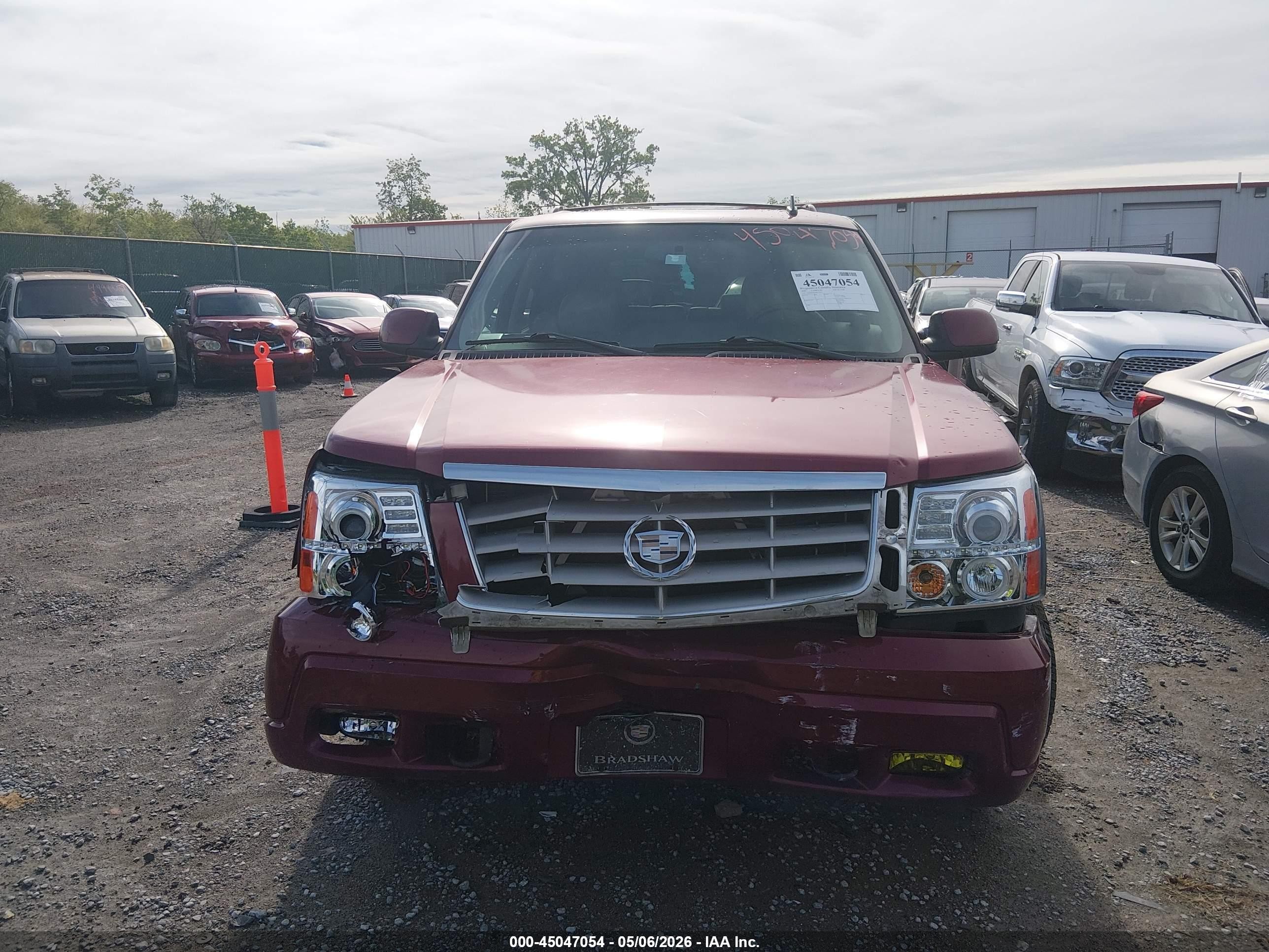 2006 Cadillac Escalade Standard Темно-бордовый vin: 1GYEK63N56R142675