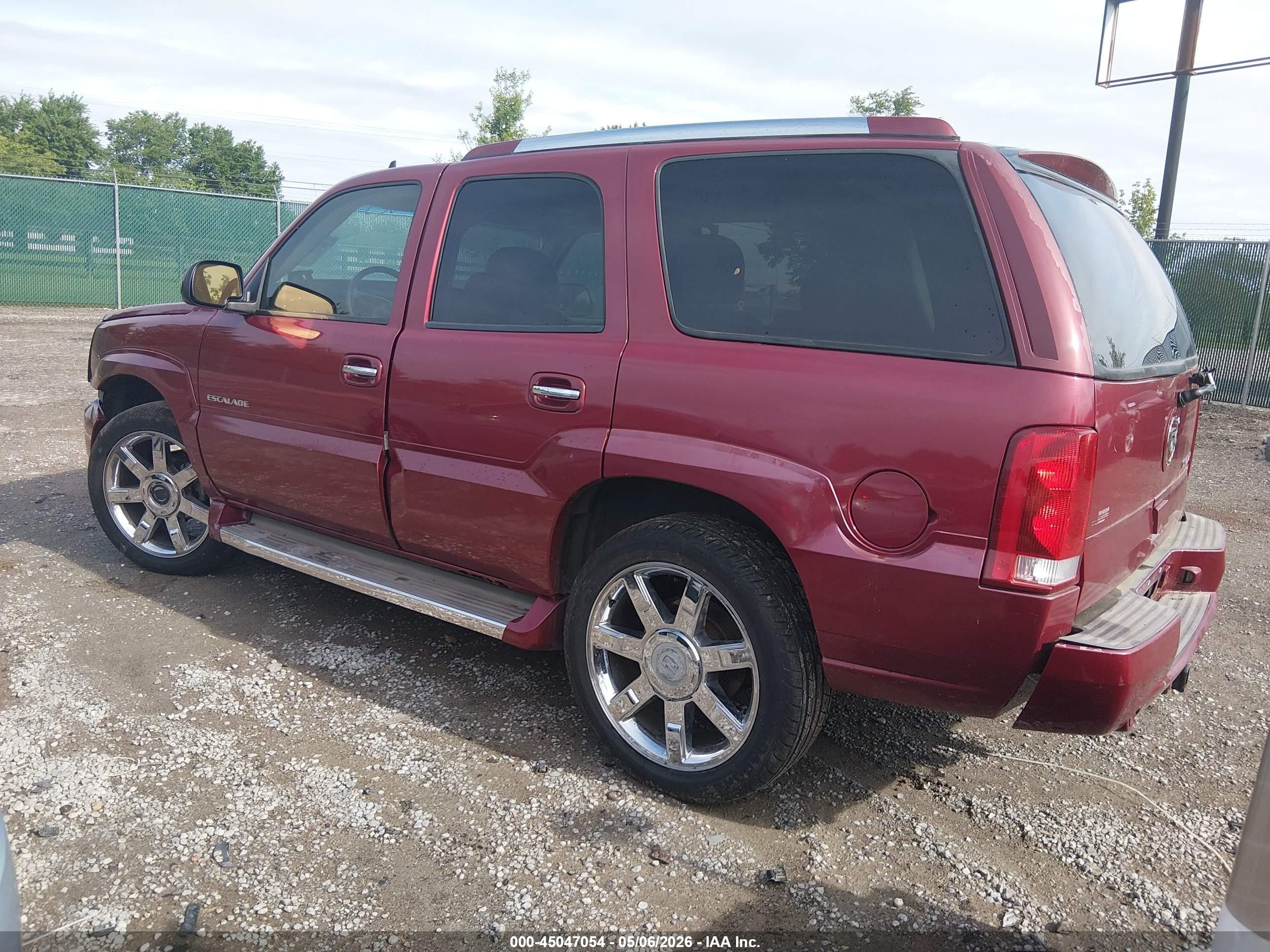 2006 Cadillac Escalade Standard Темно-бордовый vin: 1GYEK63N56R142675