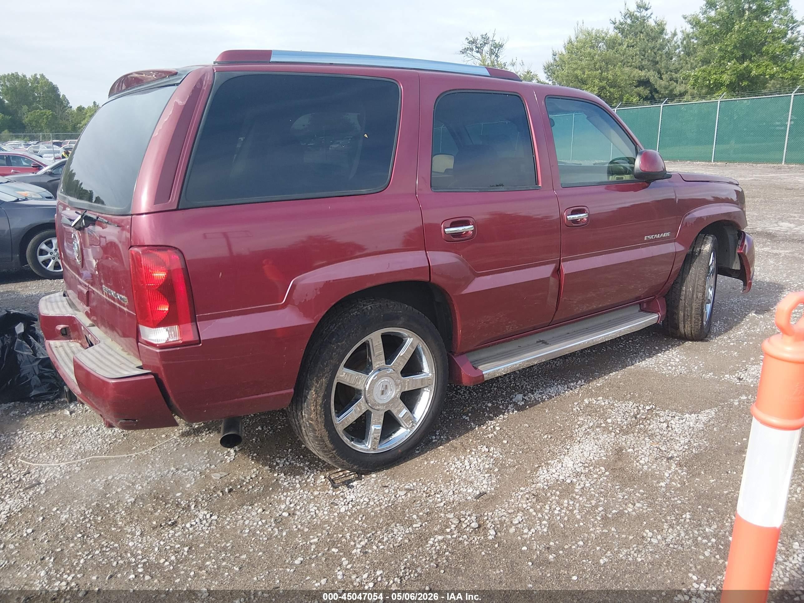 2006 Cadillac Escalade Standard Темно-бордовый vin: 1GYEK63N56R142675