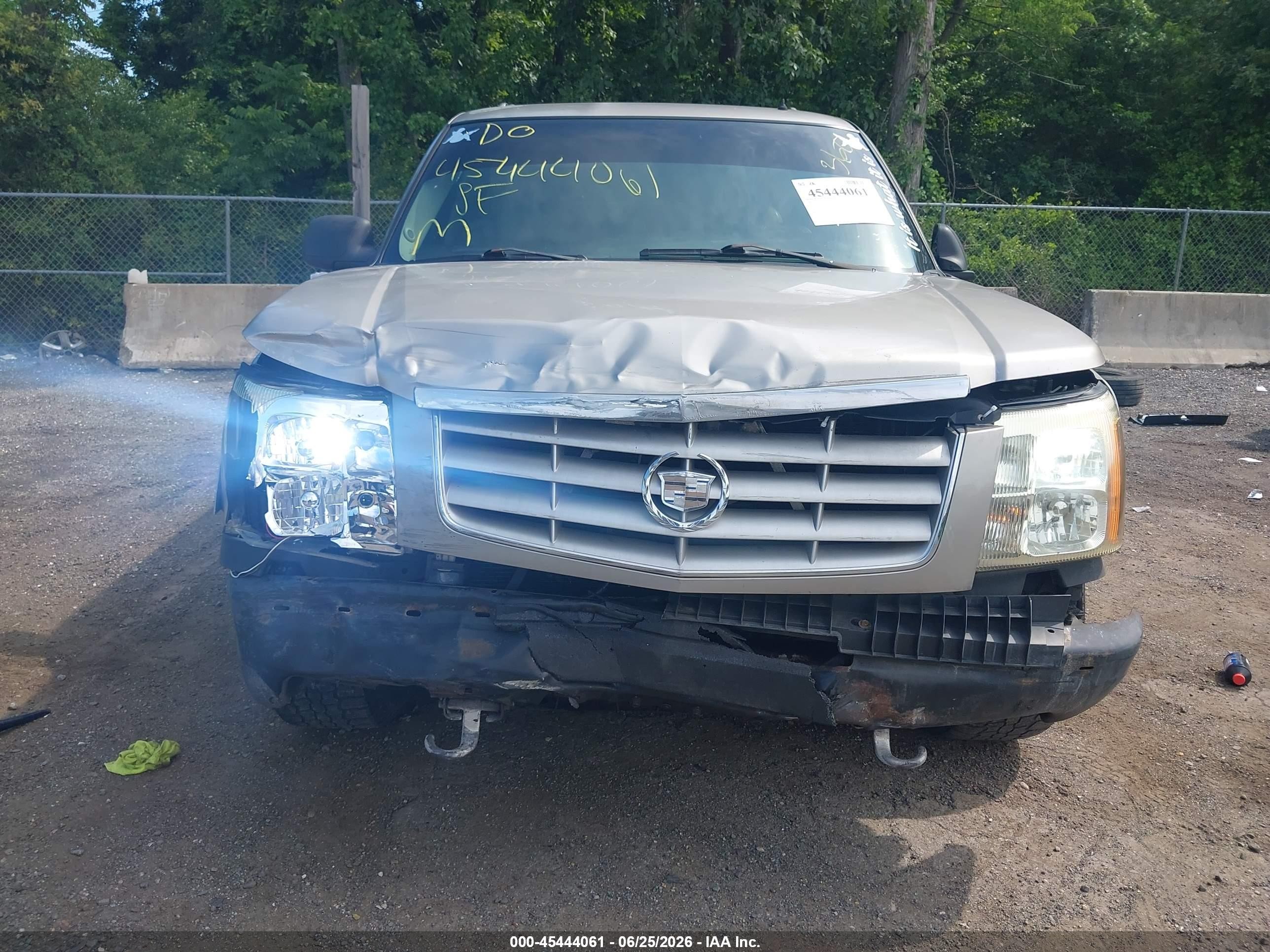 2002 Cadillac Escalade Standard Серебряный vin: 1GYEK63N62R229253