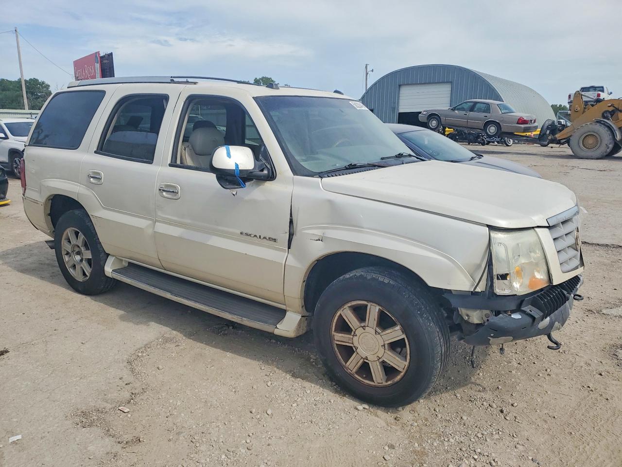 2004 Cadillac Escalade Luxury Белый vin: 1GYEK63N64R251952