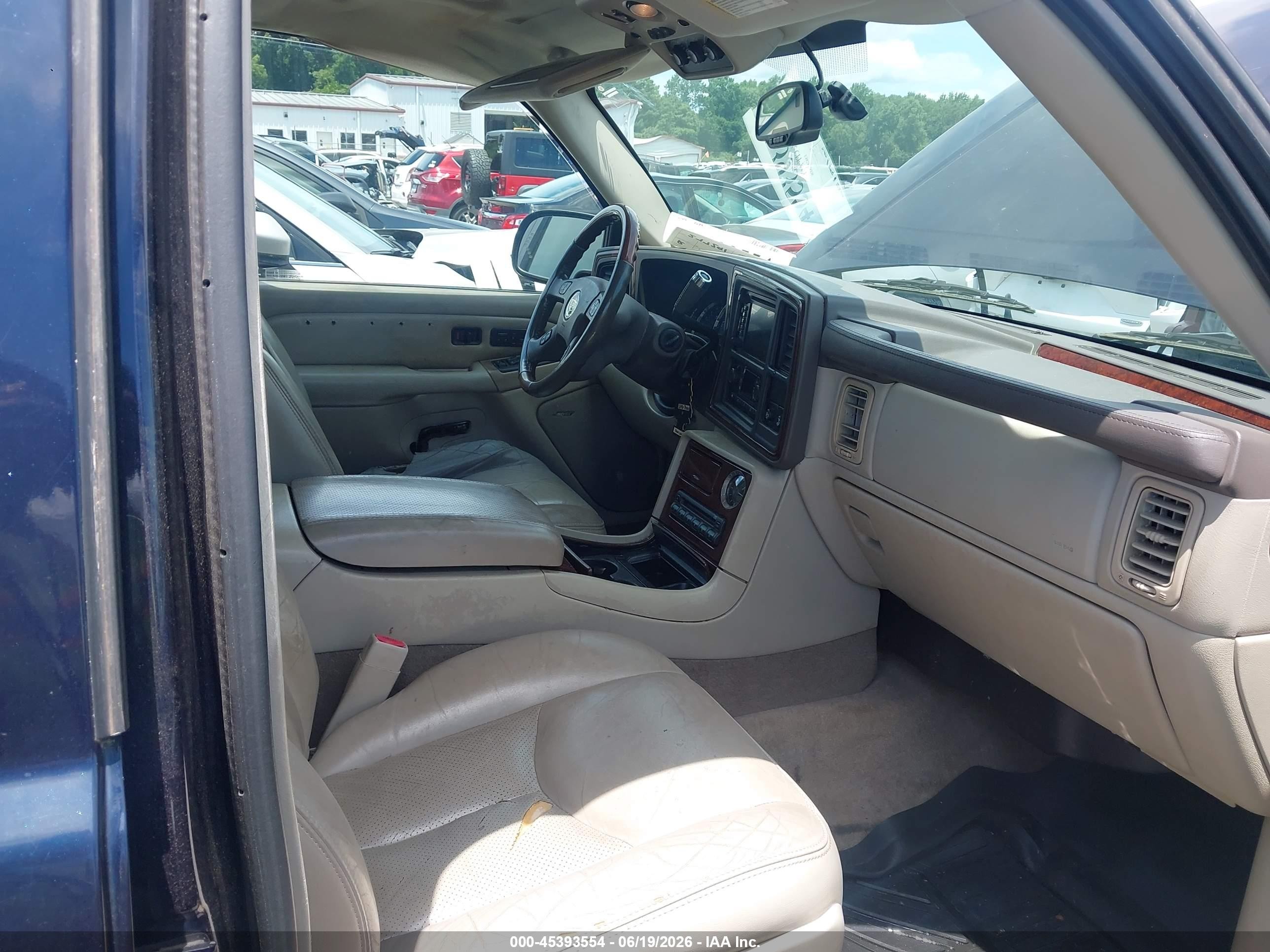 2005 Cadillac Escalade Standard Blue vin: 1GYEK63N65R182052