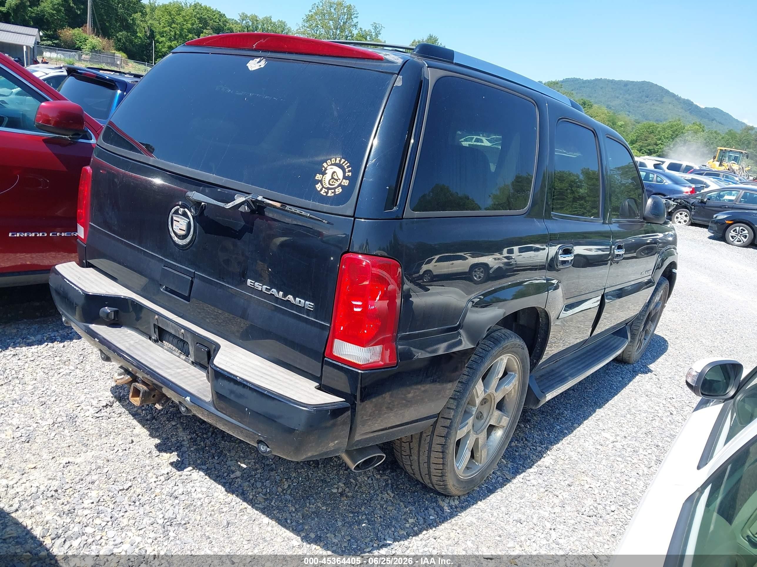 2002 Cadillac Escalade Standard Black vin: 1GYEK63N72R115326