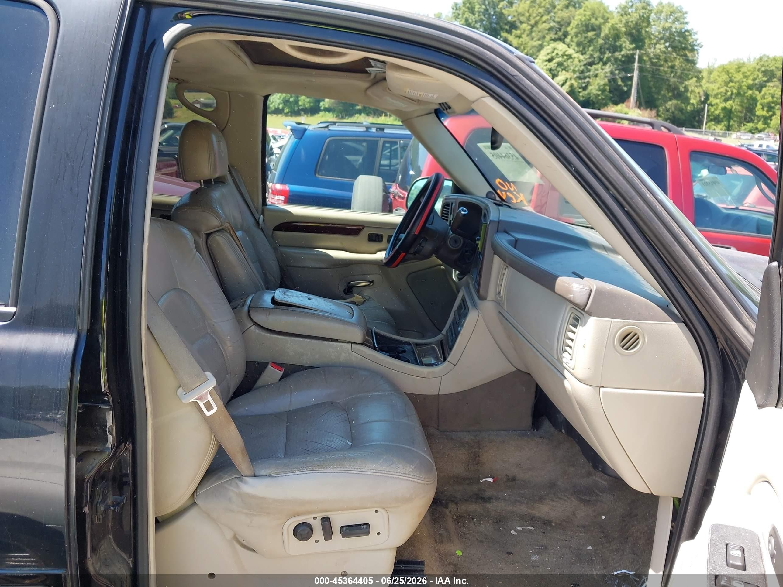 2002 Cadillac Escalade Standard Black vin: 1GYEK63N72R115326