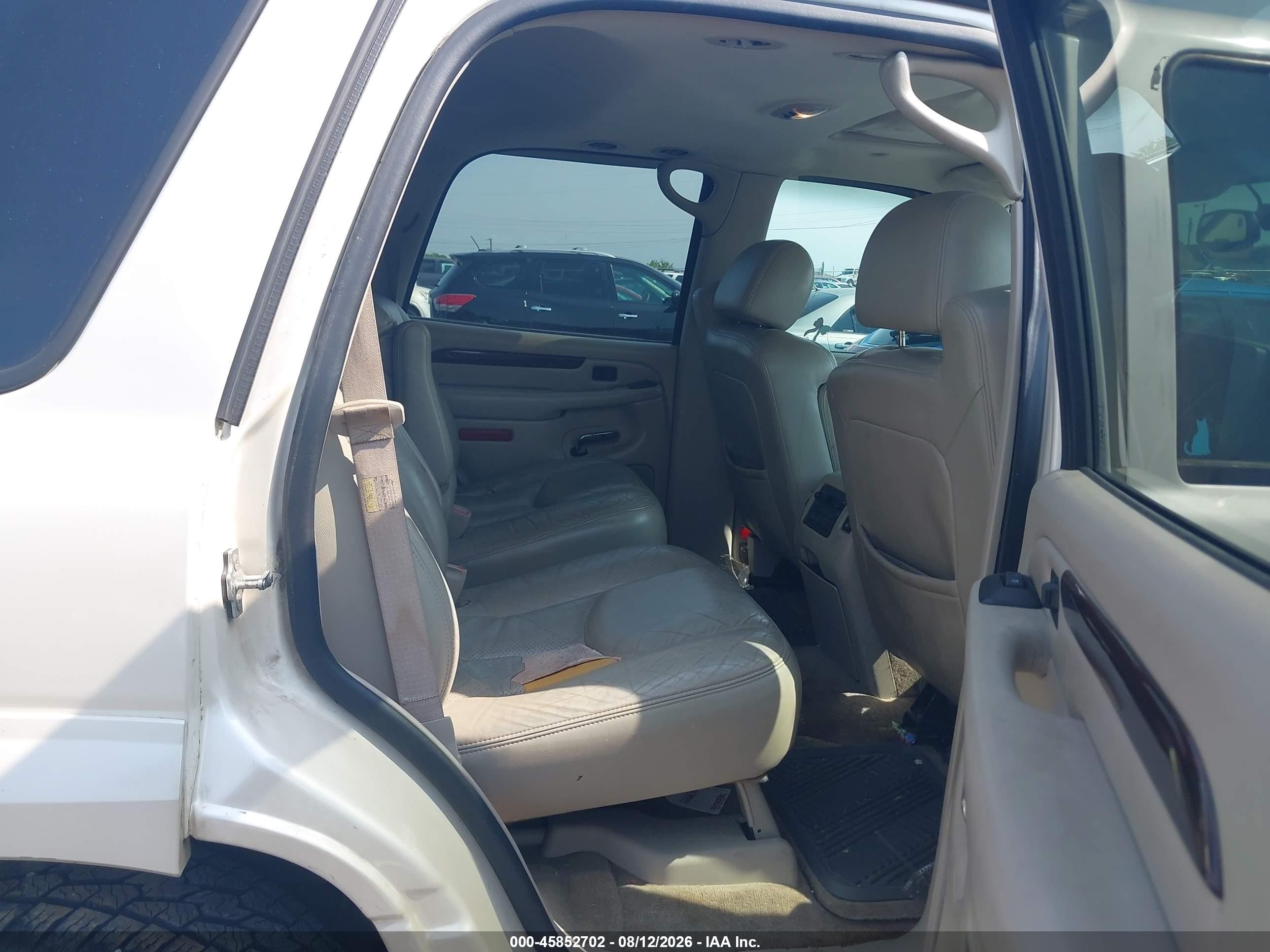 2004 Cadillac Escalade Standard White vin: 1GYEK63N74R198744