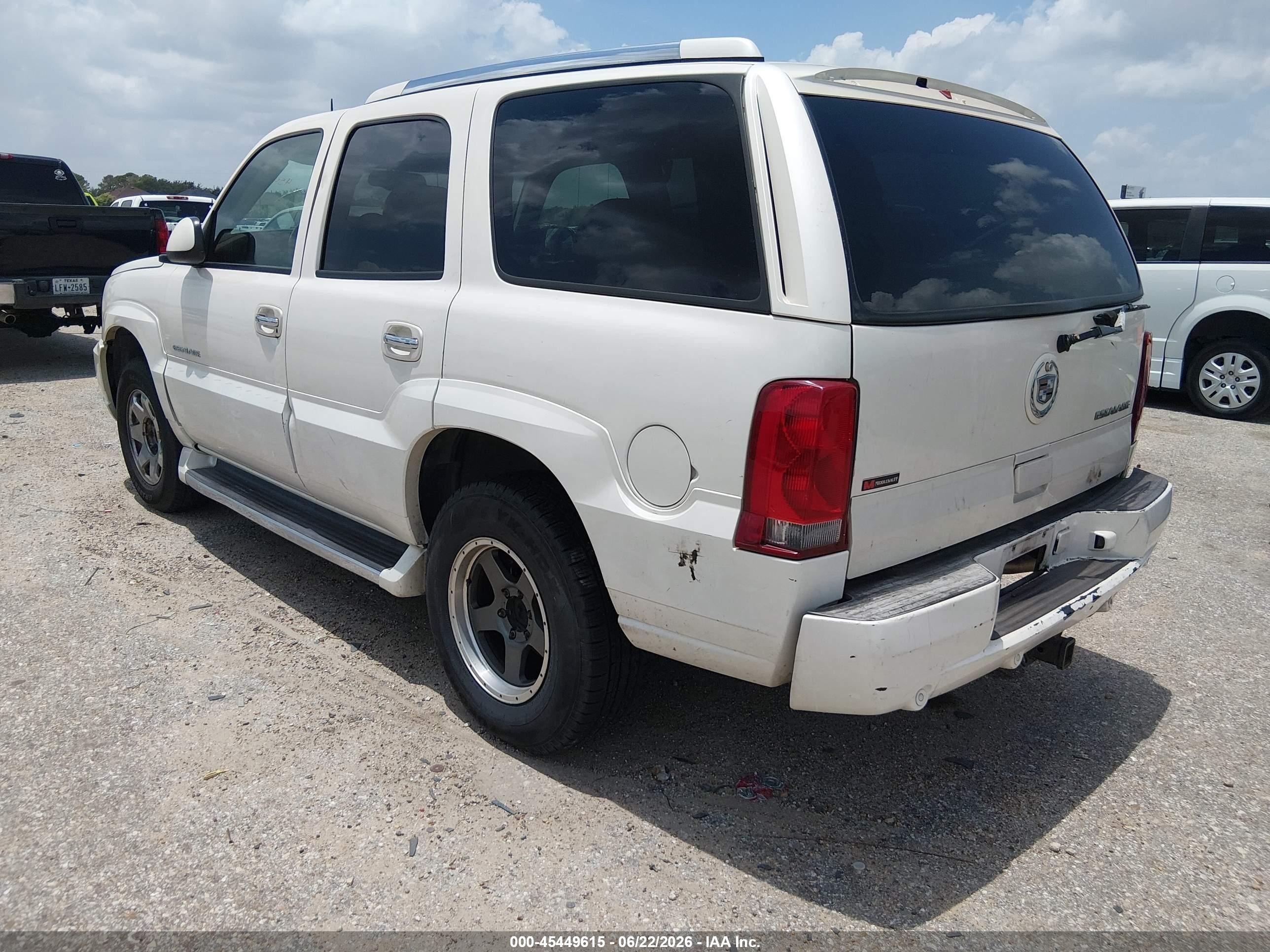 2004 Cadillac Escalade Standard Champagne vin: 1GYEK63N74R290761