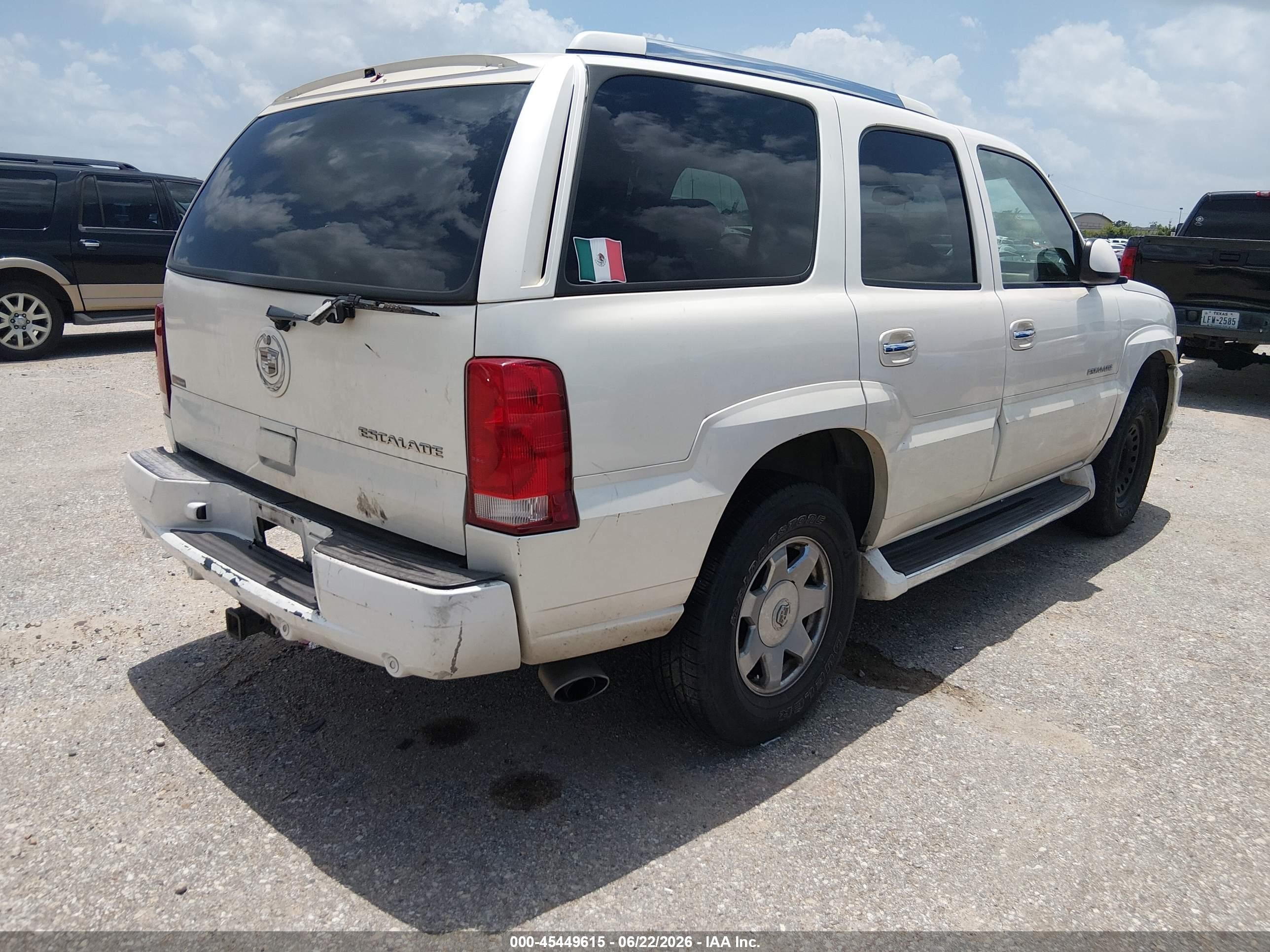 2004 Cadillac Escalade Standard Champagne vin: 1GYEK63N74R290761