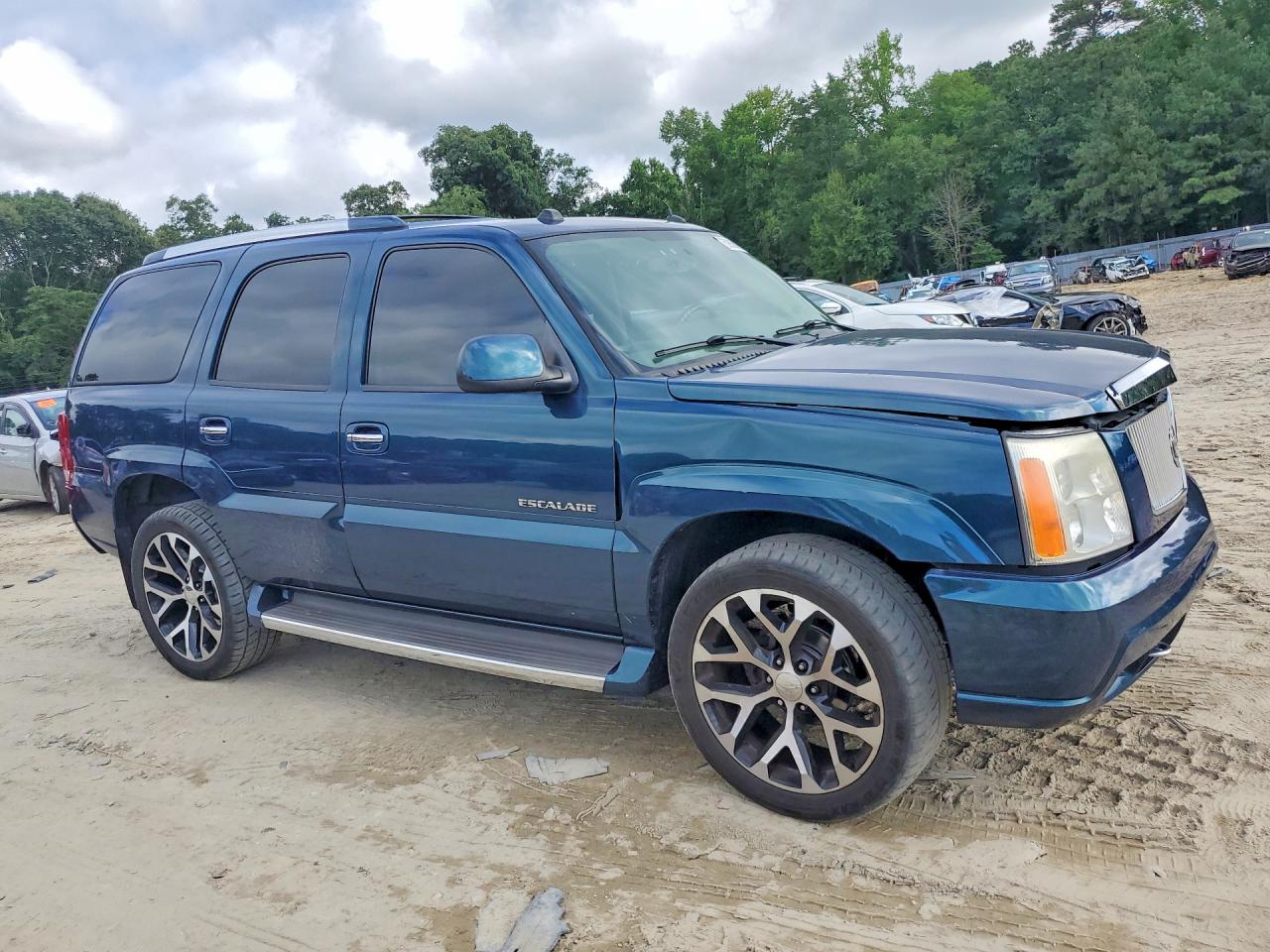 2005 Cadillac Escalade Luxury Blue vin: 1GYEK63N75R176888