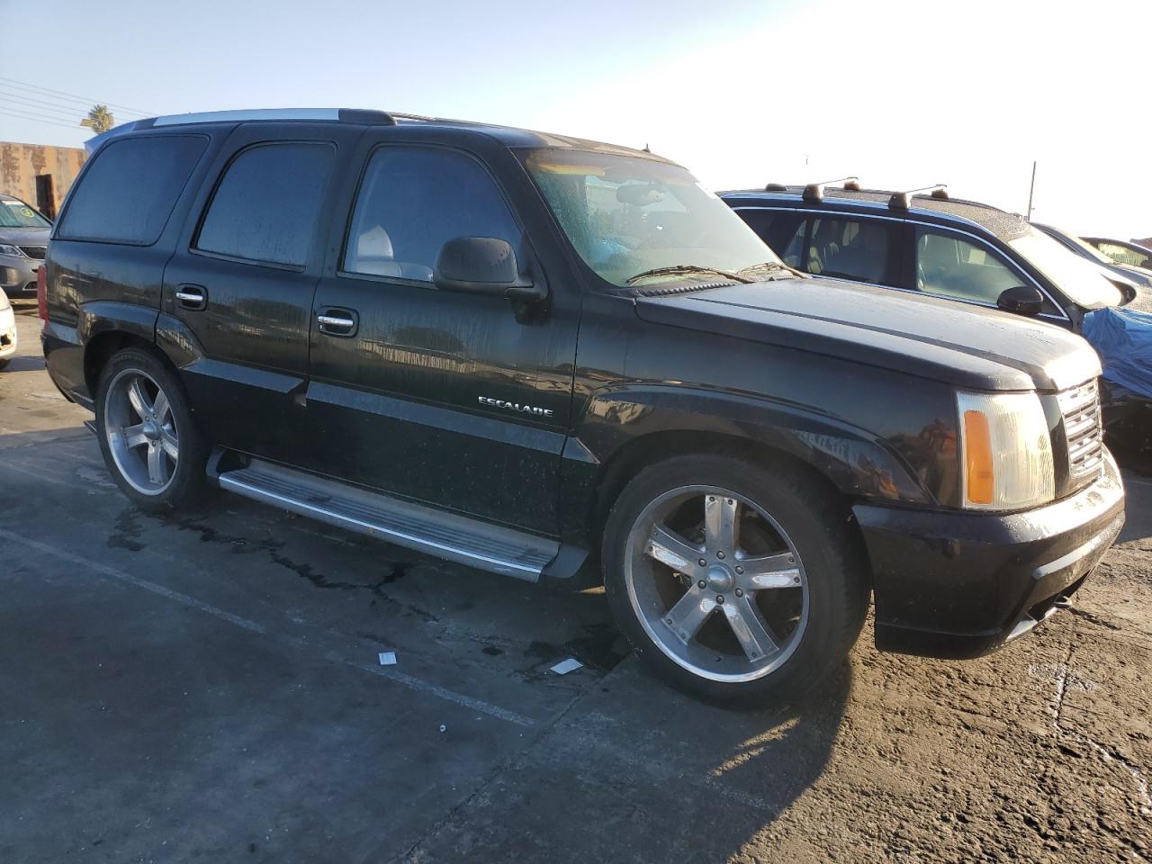 2002 Cadillac Escalade Luxury Черный vin: 1GYEK63N82R225429