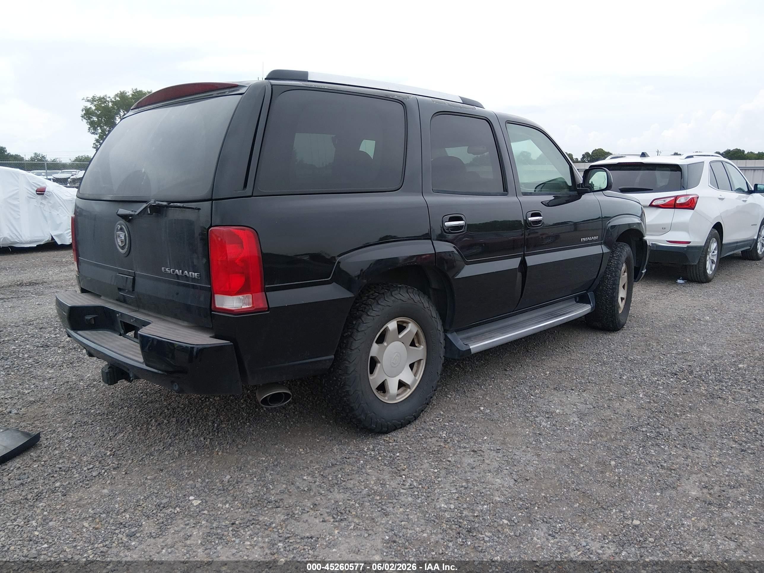 2004 Cadillac Escalade Standard Black vin: 1GYEK63N84R260636