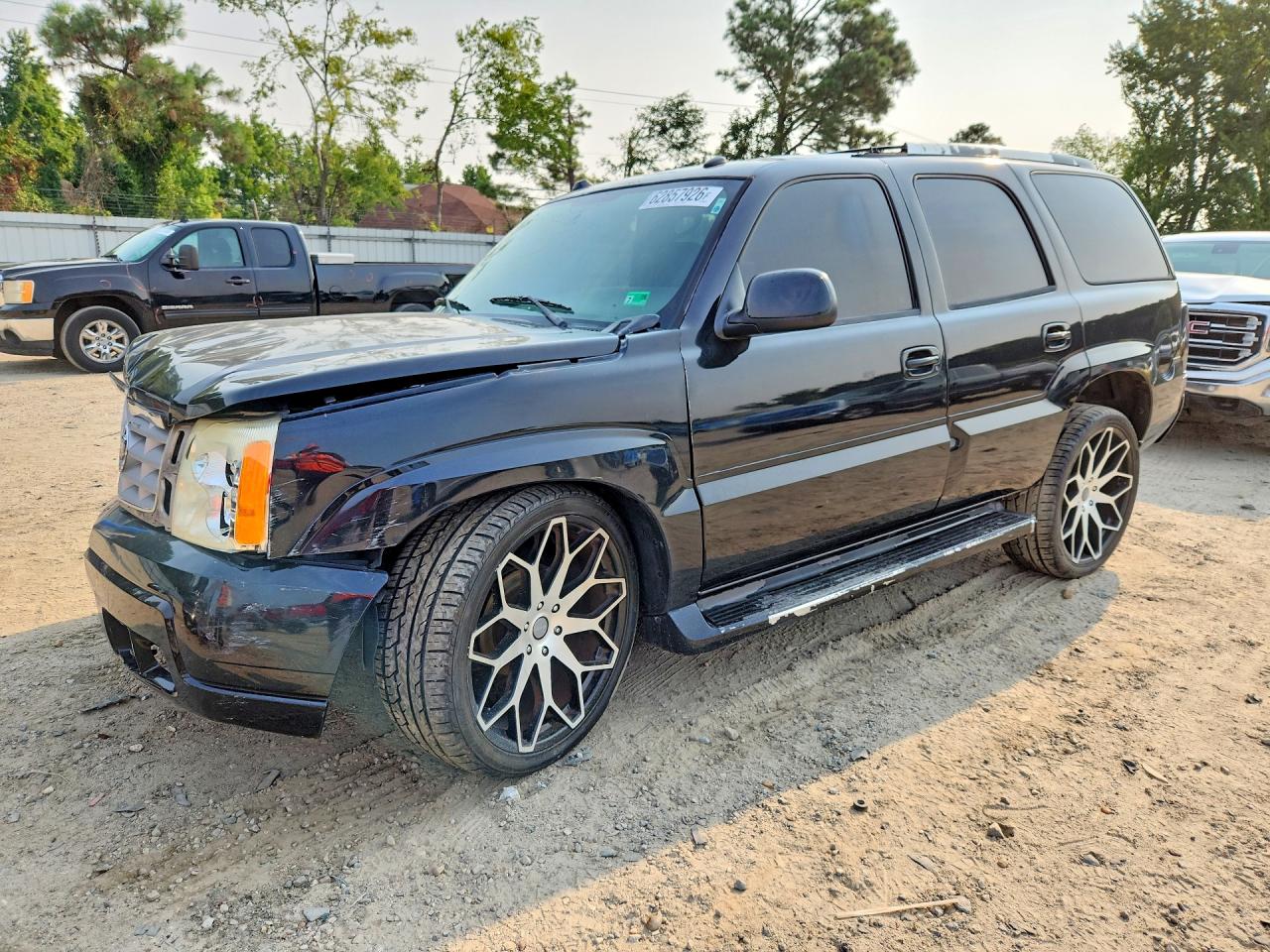 2005 Cadillac Escalade Black vin: 1GYEK63N85R139915