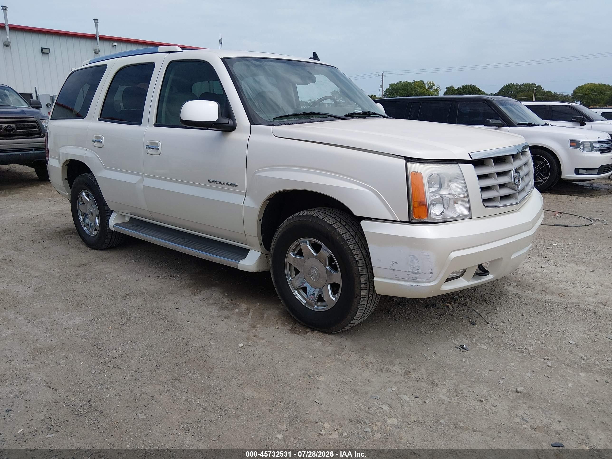 2006 Cadillac Escalade Standard White vin: 1GYEK63N86R111212