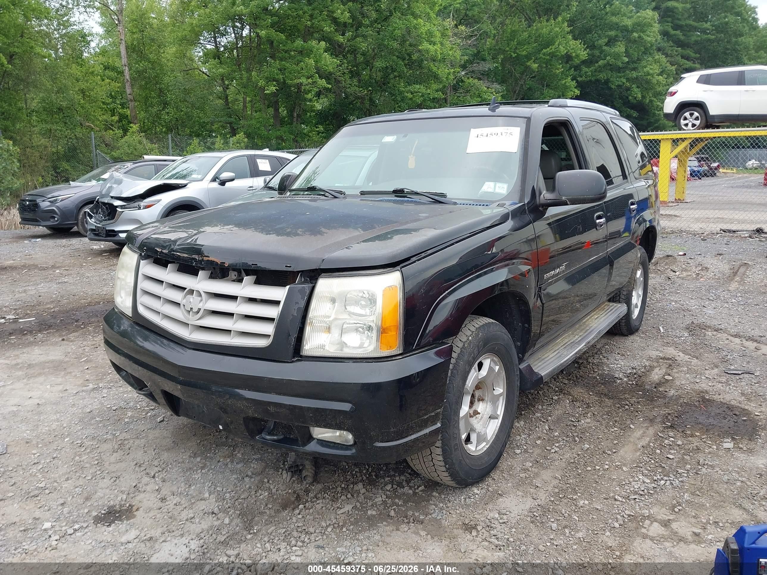2006 Cadillac Escalade Standard Черный vin: 1GYEK63N86R148843