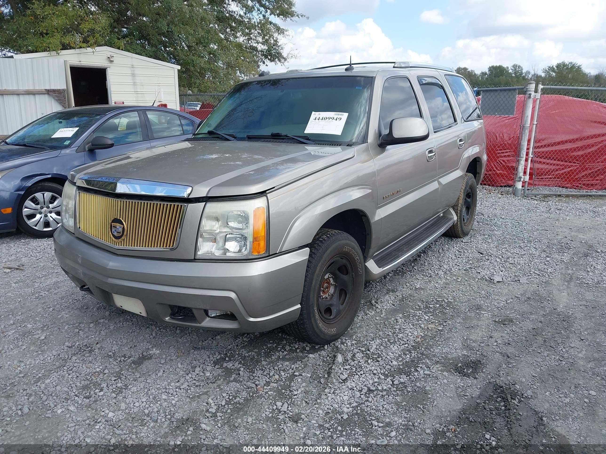 2003 Cadillac Escalade Standard Beige vin: 1GYEK63N93R280697