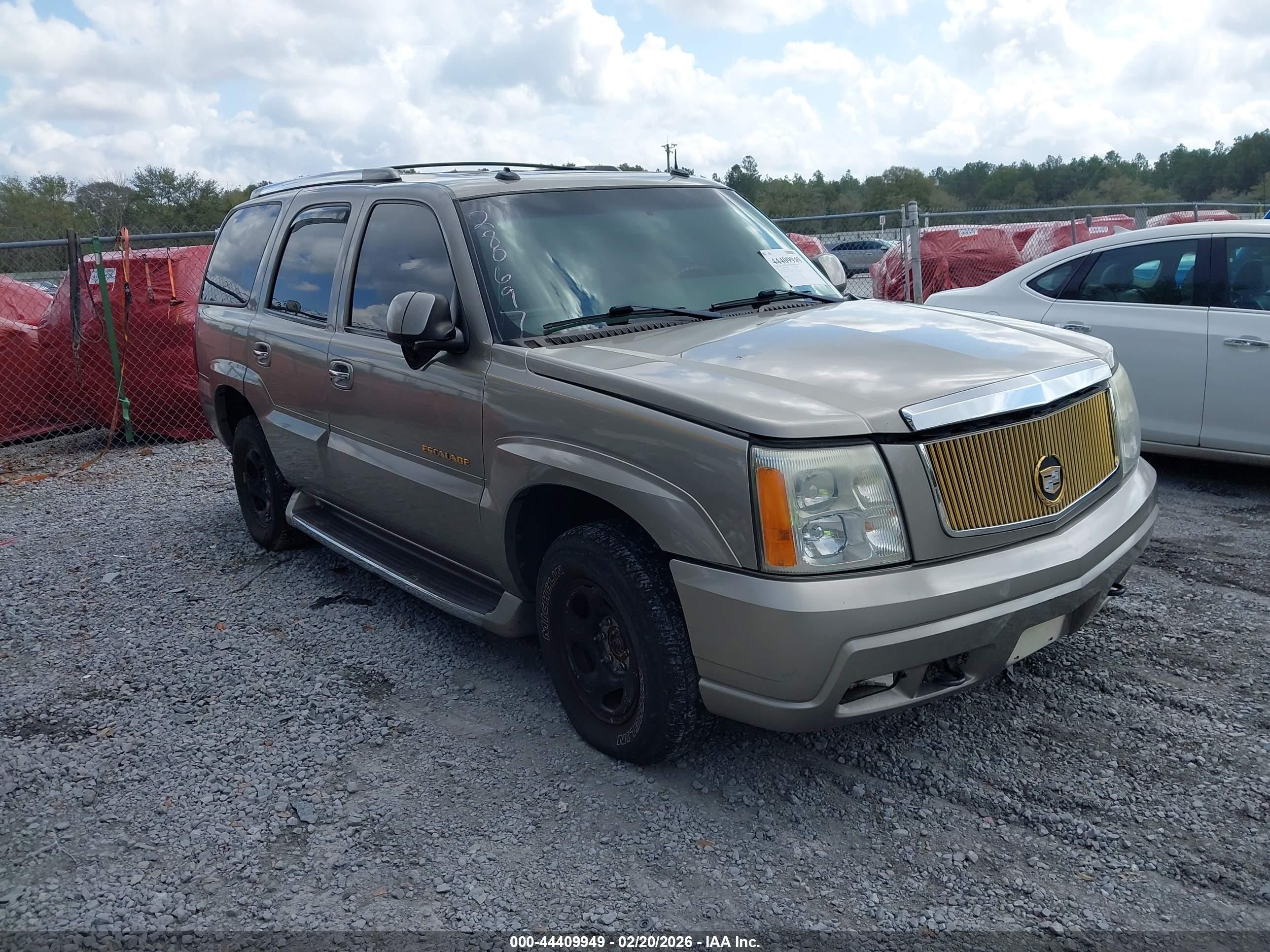 2003 Cadillac Escalade Standard Beige vin: 1GYEK63N93R280697