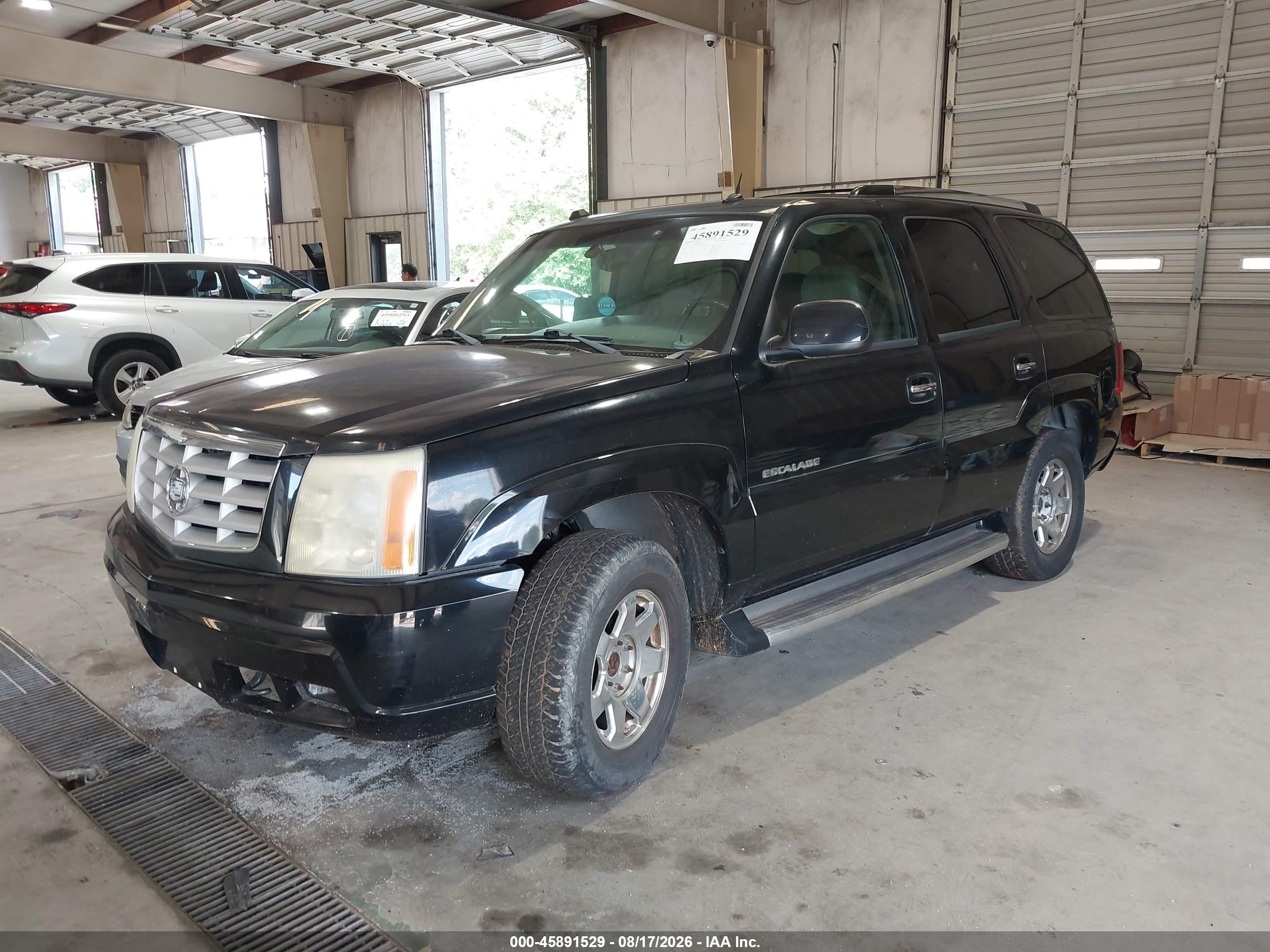 2004 Cadillac Escalade Standard Черный vin: 1GYEK63N94R218962