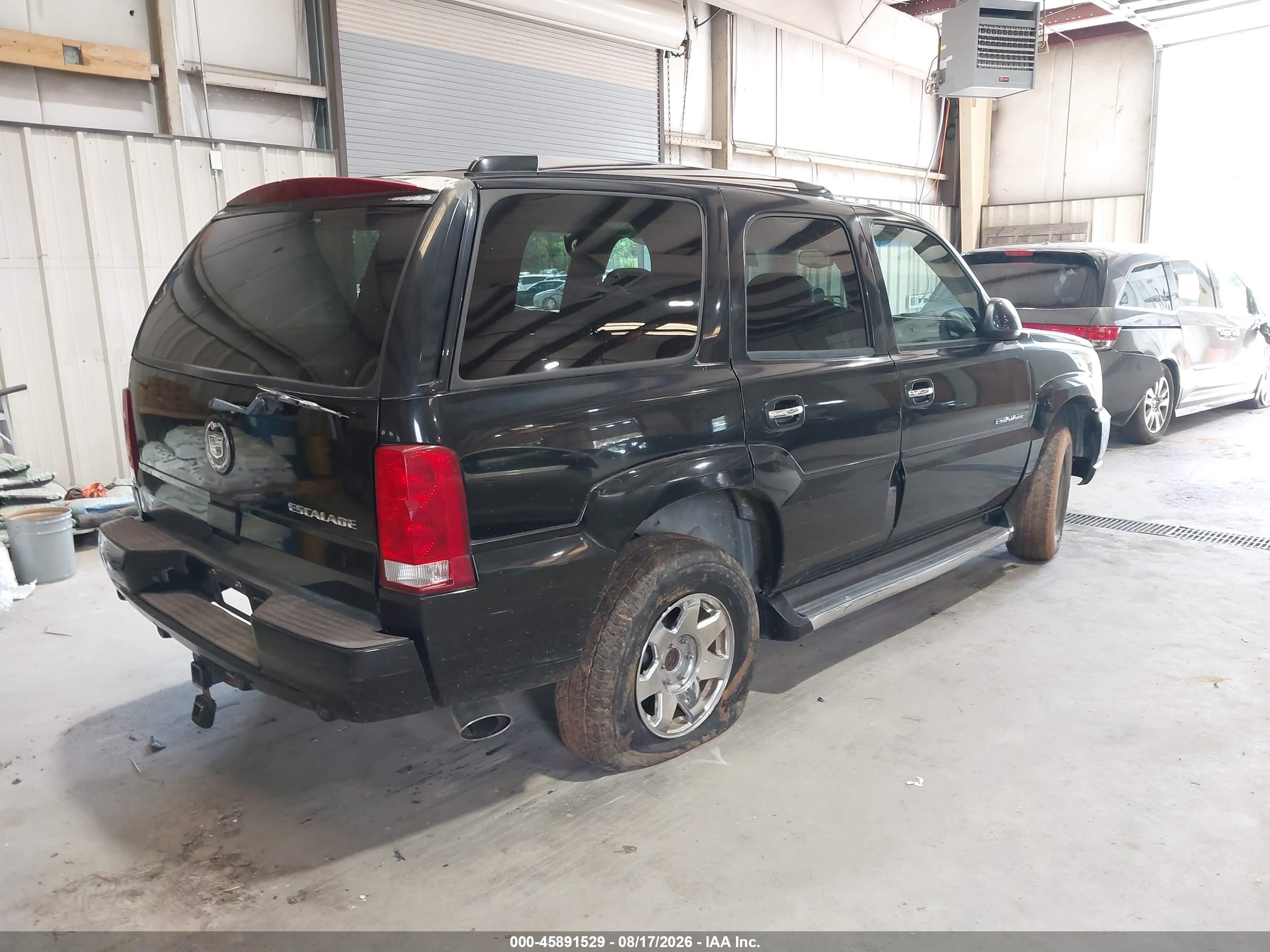 2004 Cadillac Escalade Standard Черный vin: 1GYEK63N94R218962