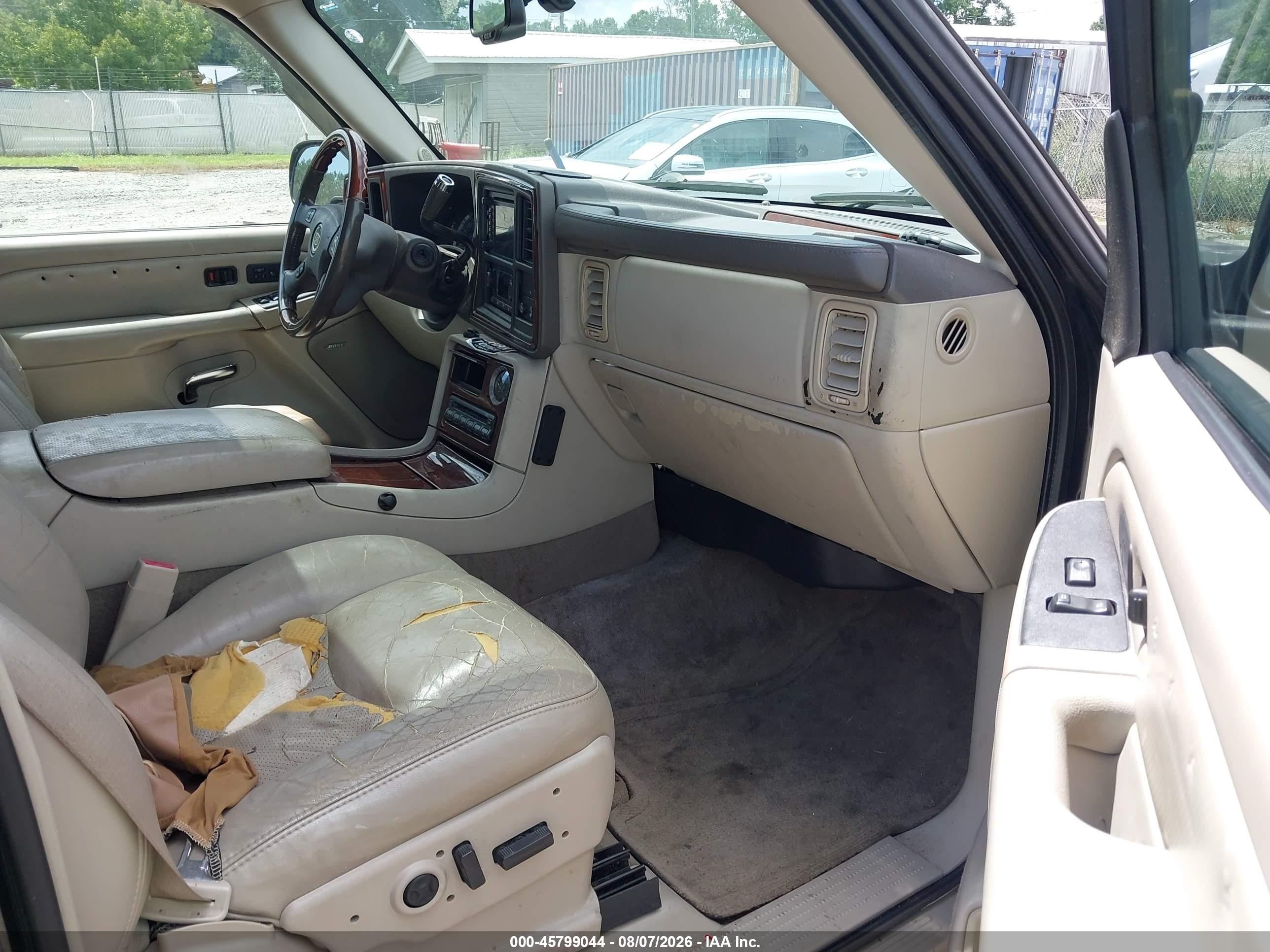 2005 Cadillac Escalade Standard Black vin: 1GYEK63N95R129507