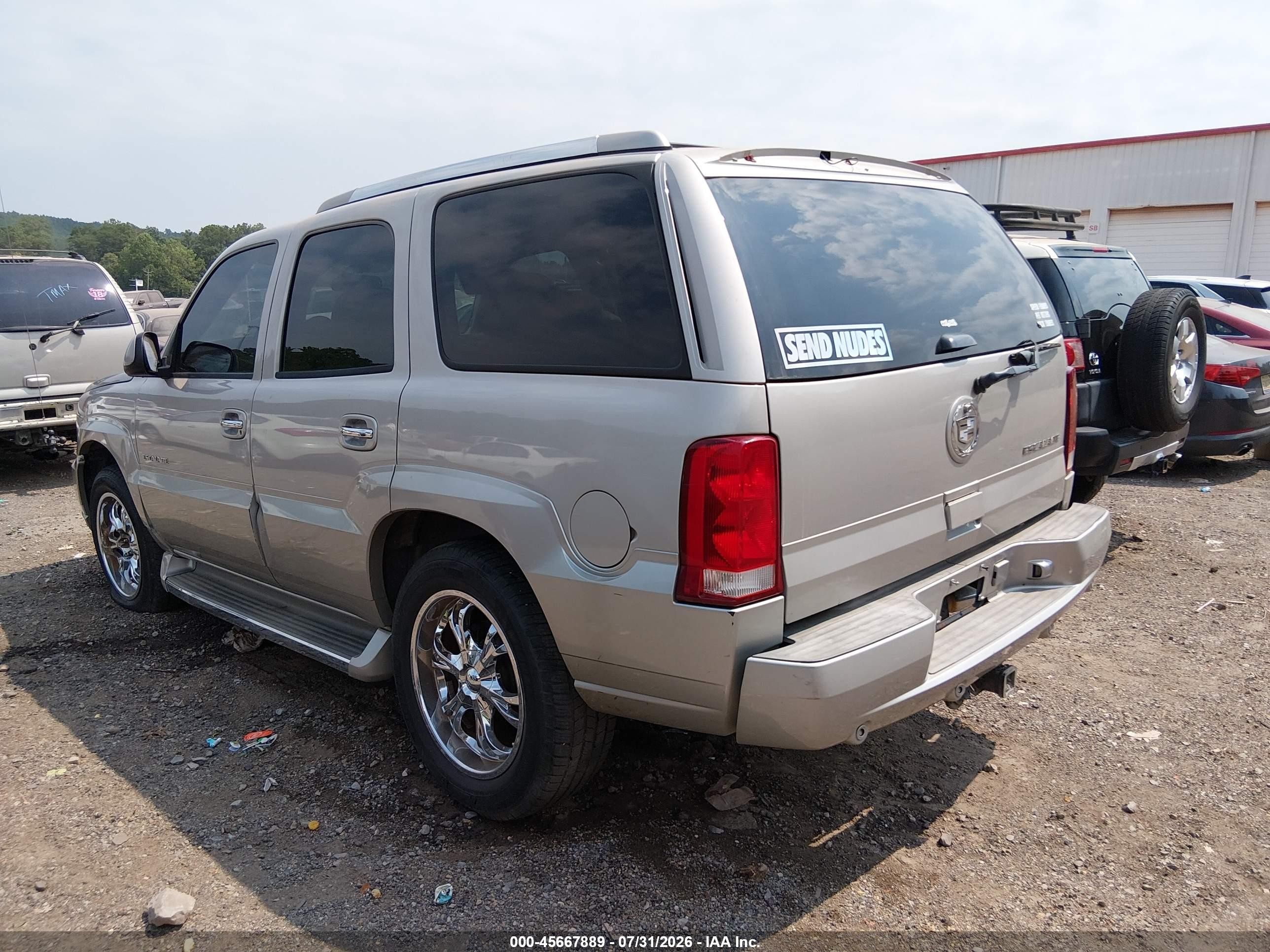 2005 Cadillac Escalade Standard Beige vin: 1GYEK63N95R134500