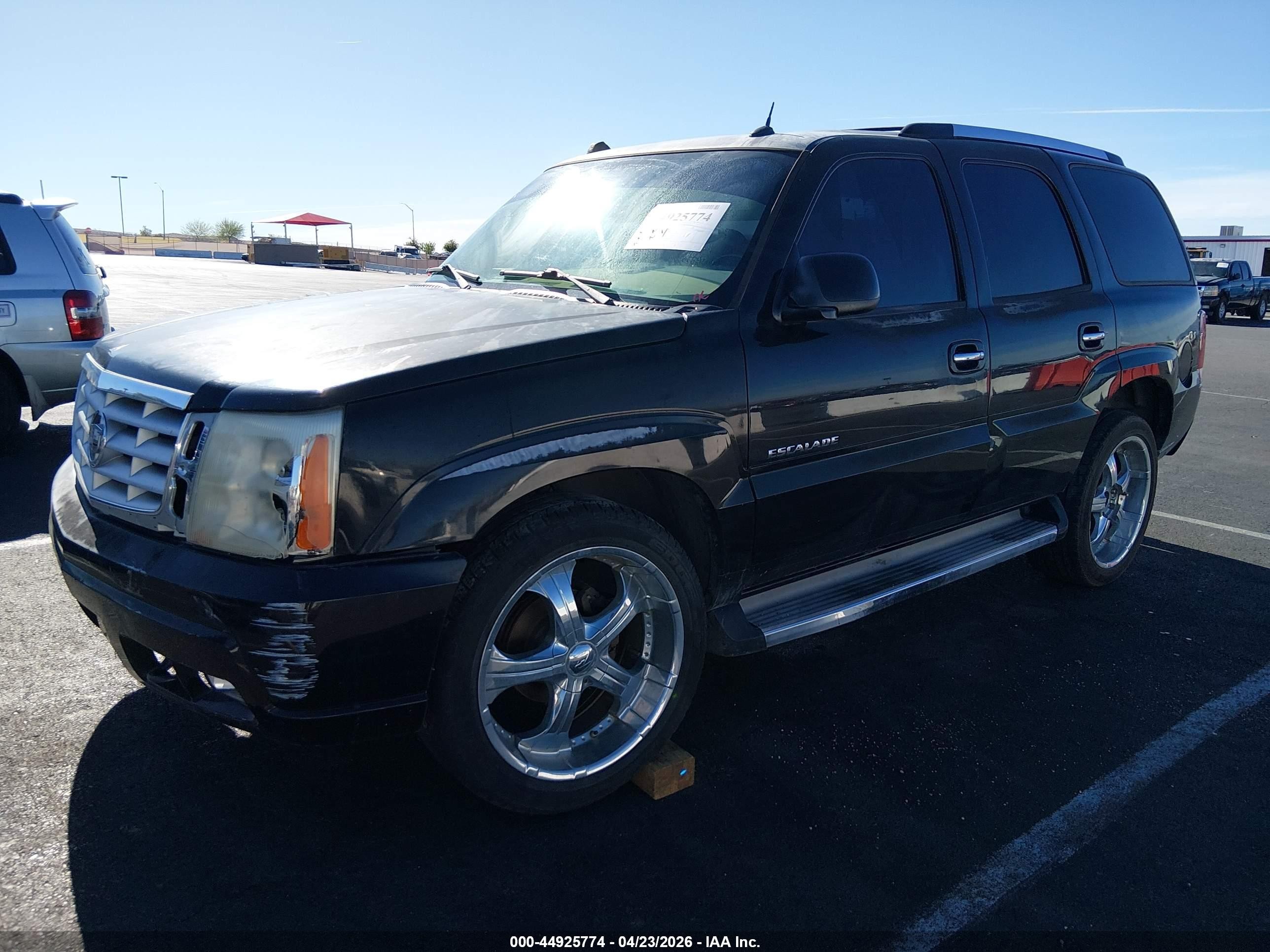 2005 Cadillac Escalade Standard Black vin: 1GYEK63N95R181249
