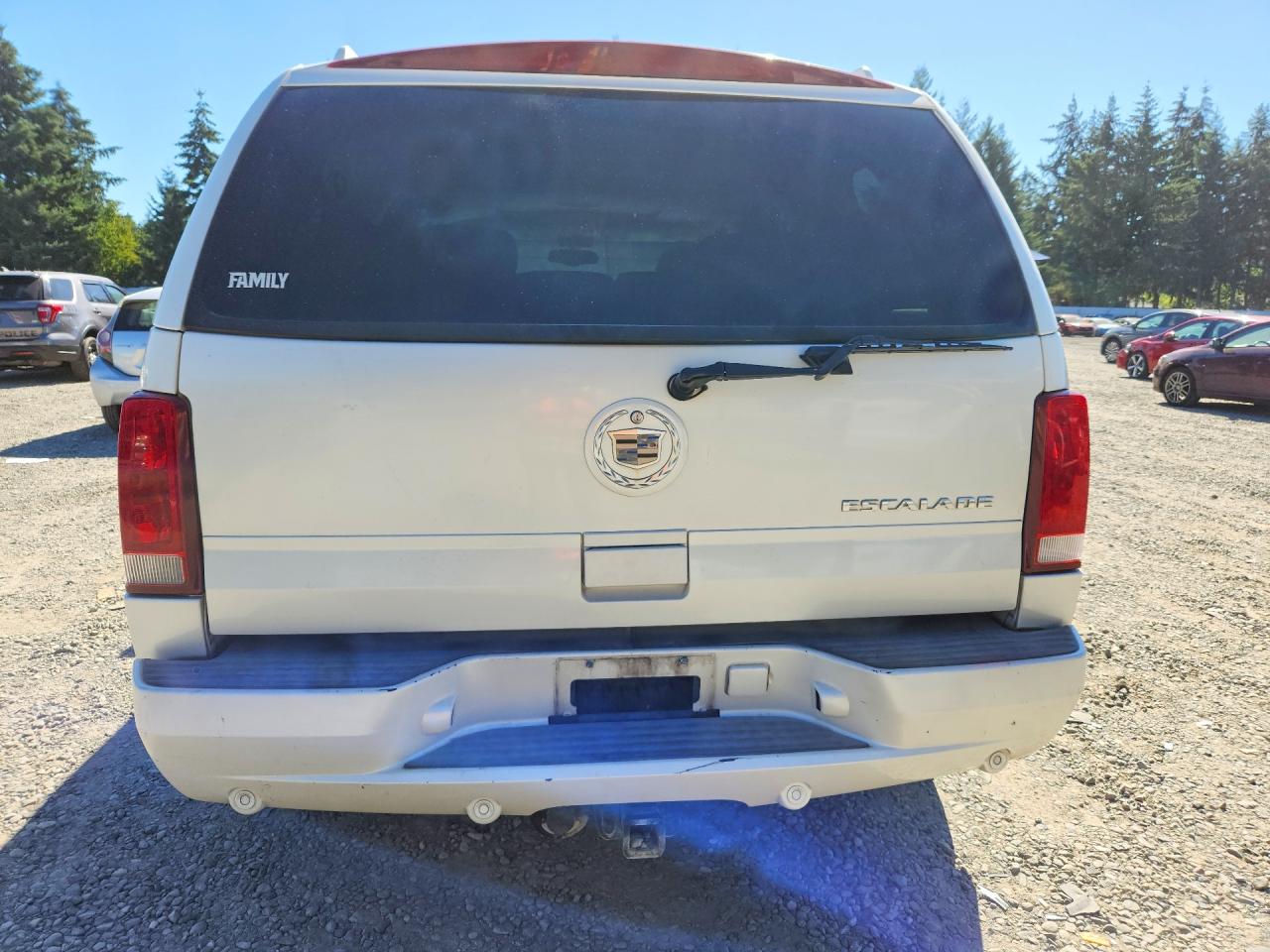 2002 Cadillac Escalade Luxury White vin: 1GYEK63NX2R156484