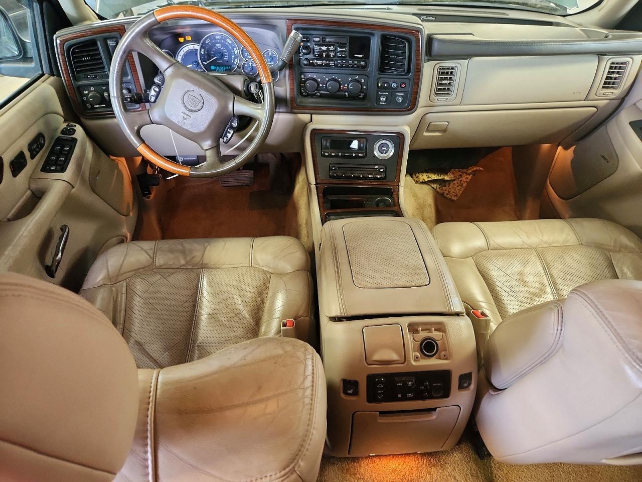 2002 Cadillac Escalade Luxury Green vin: 1GYEK63NX2R174760