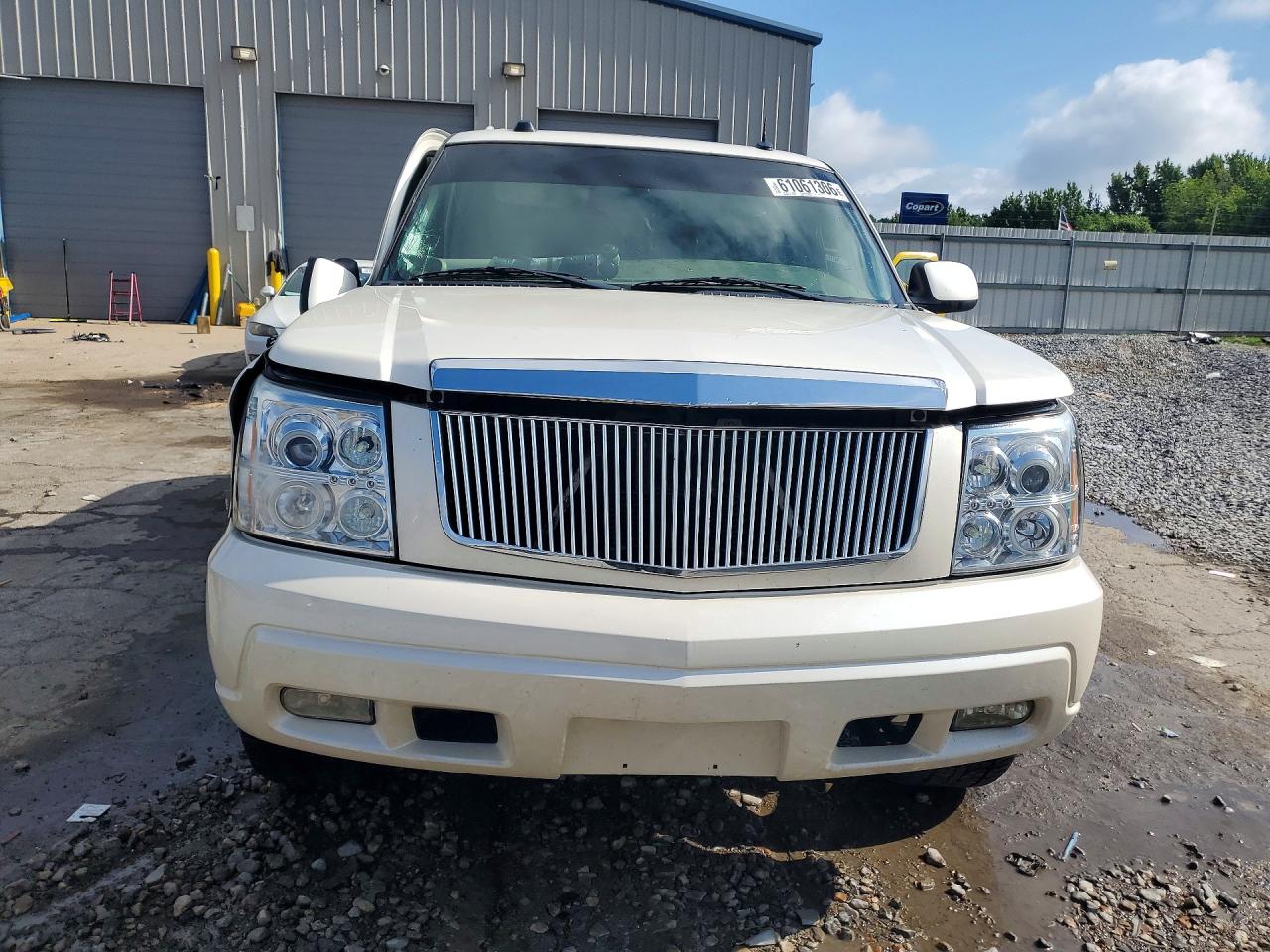 2004 Cadillac Escalade Luxury White vin: 1GYEK63NX4R118935