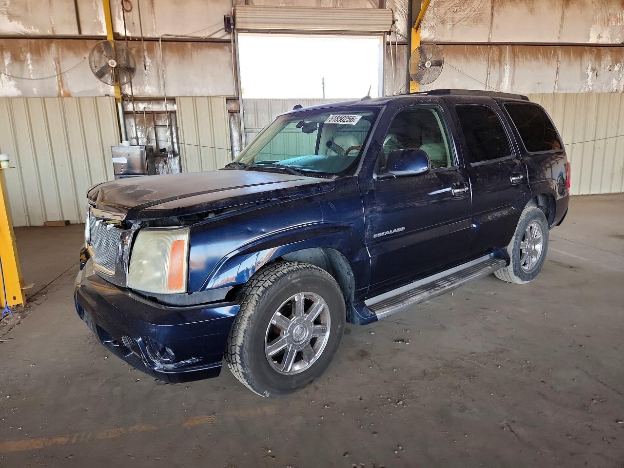 2004 Cadillac Escalade Luxury Blue vin: 1GYEK63NX4R193814