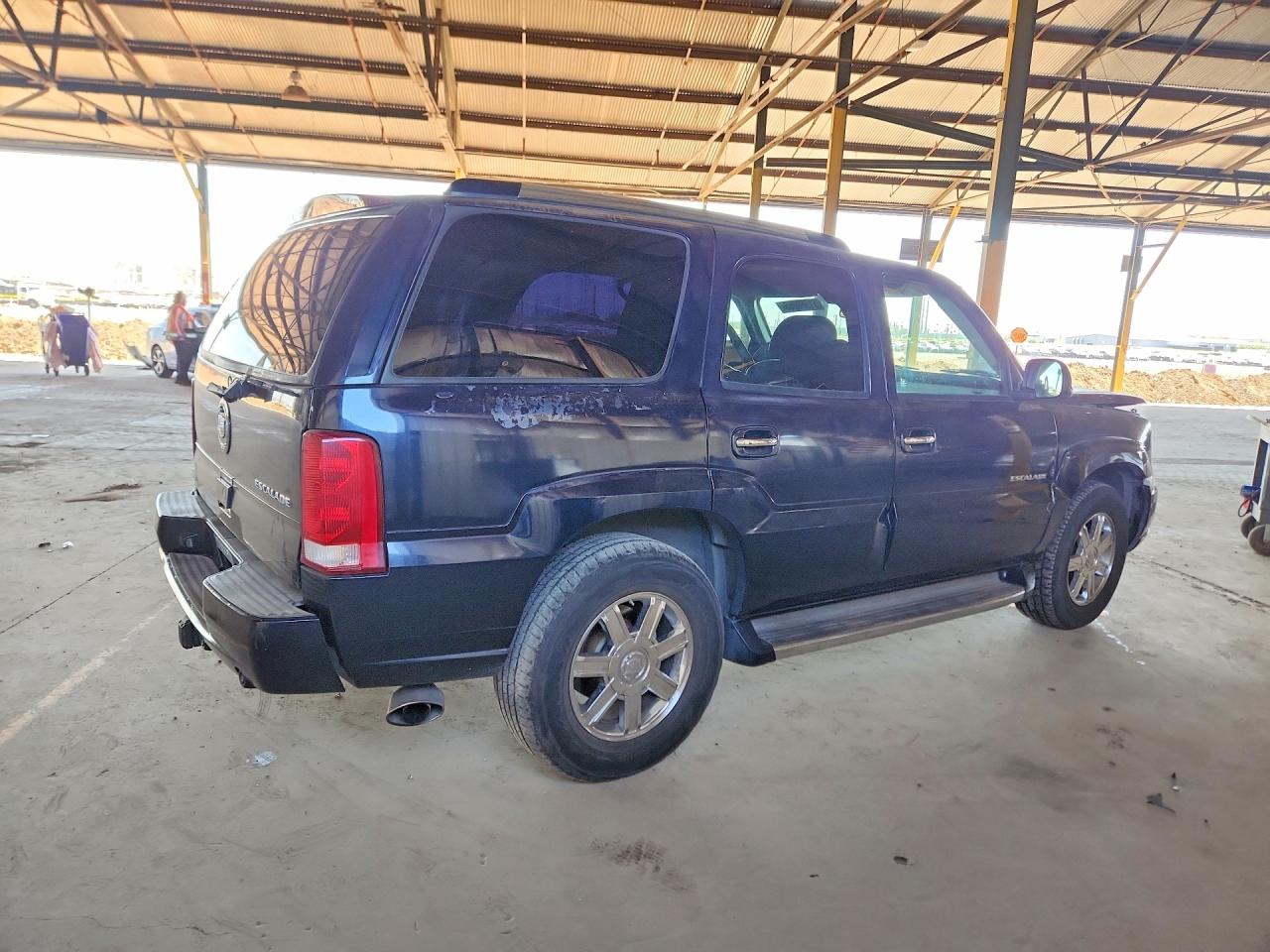 2004 Cadillac Escalade Luxury Blue vin: 1GYEK63NX4R193814