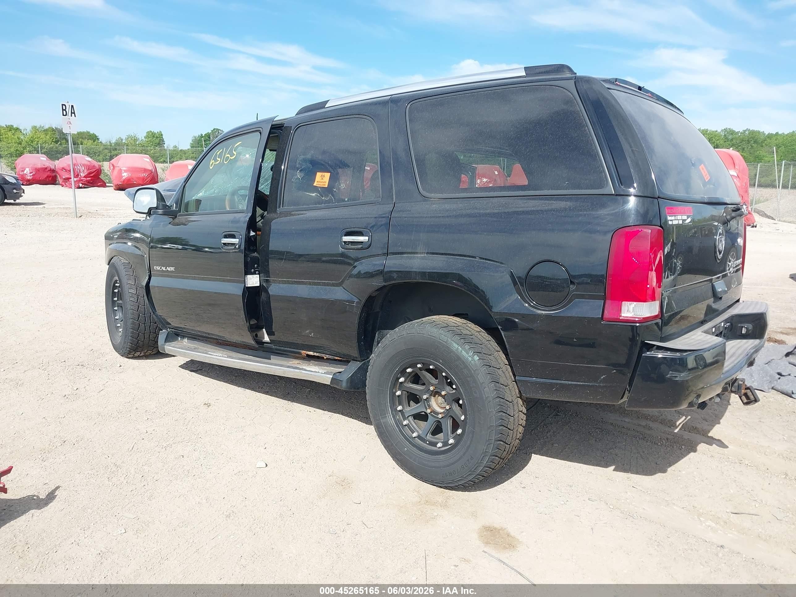 2004 Cadillac Escalade Standard Black vin: 1GYEK63NX4R321307