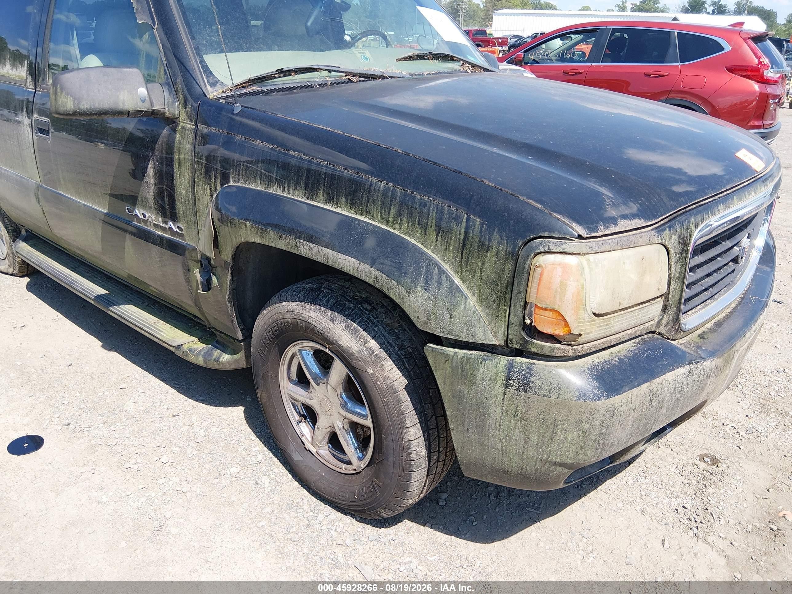2000 Cadillac Escalade Standard Black vin: 1GYEK63R3YR228802