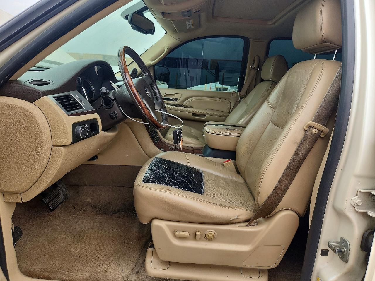 2009 Cadillac Escalade Cream vin: 1GYFC13239R222281