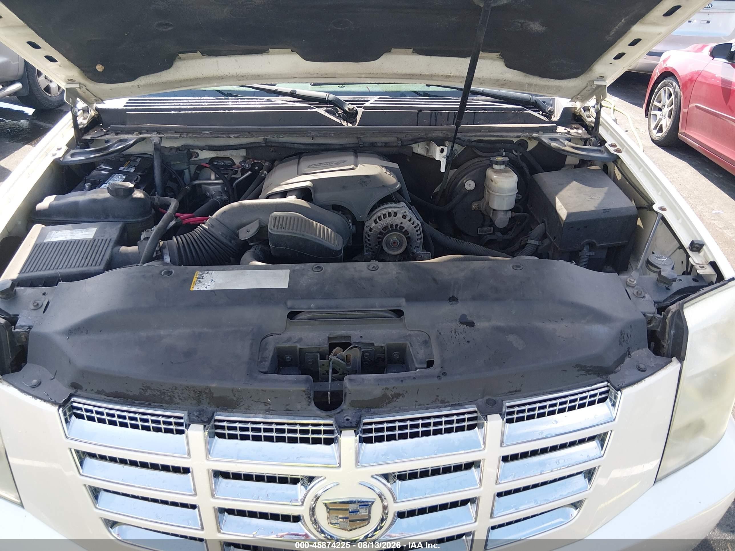2009 Cadillac Escalade Esv Standard White vin: 1GYFC16299R126098