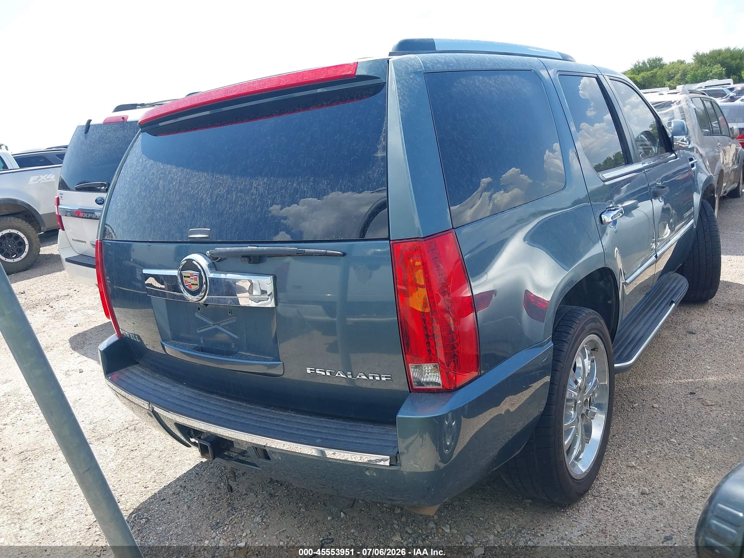 2009 Cadillac Escalade Standard Blue vin: 1GYFC23259R114508