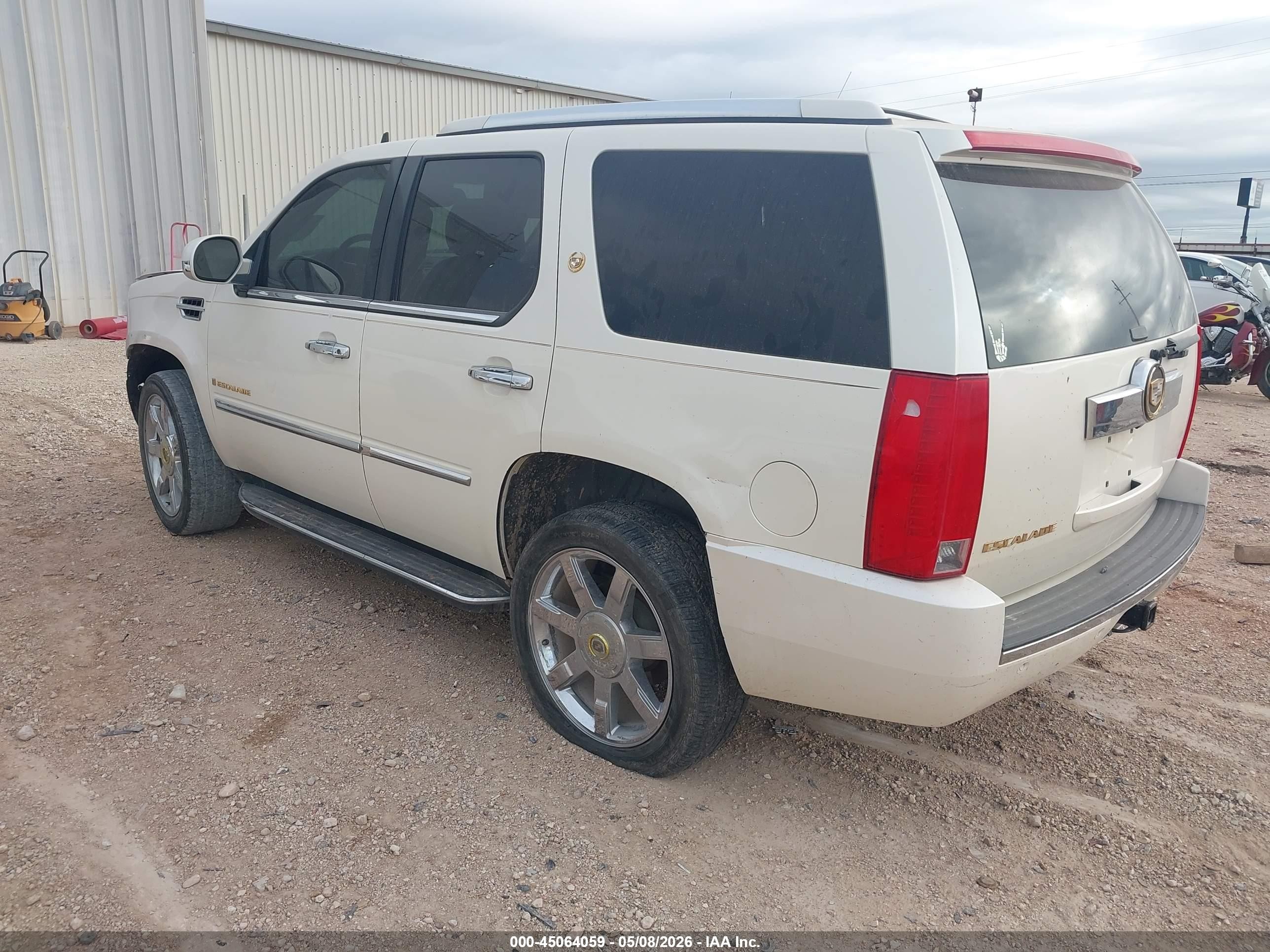 2009 Cadillac Escalade Standard White vin: 1GYFC23299R105438