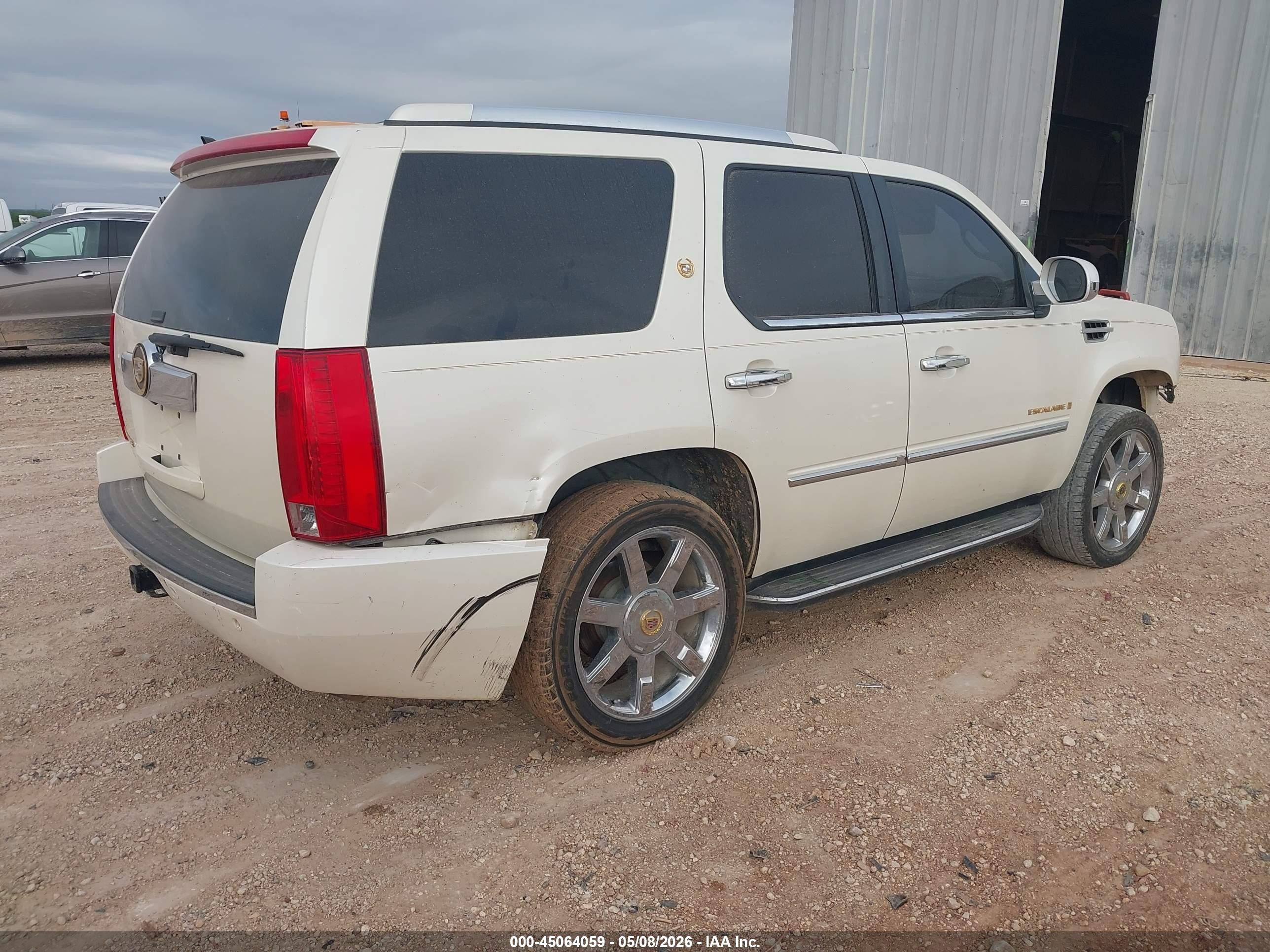 2009 Cadillac Escalade Standard White vin: 1GYFC23299R105438