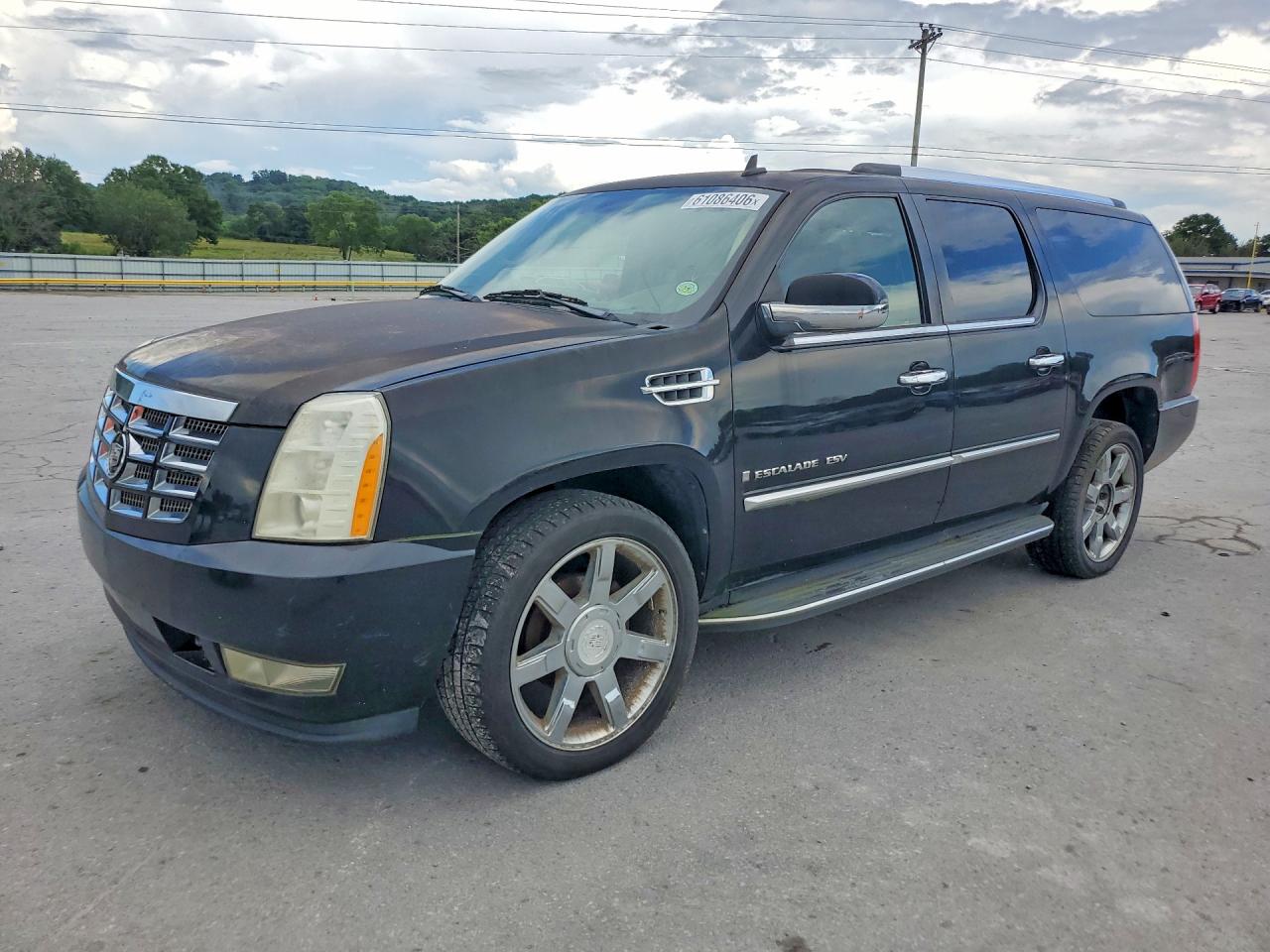 2009 Cadillac Escalade Esv Luxury Black vin: 1GYFC26299R276993