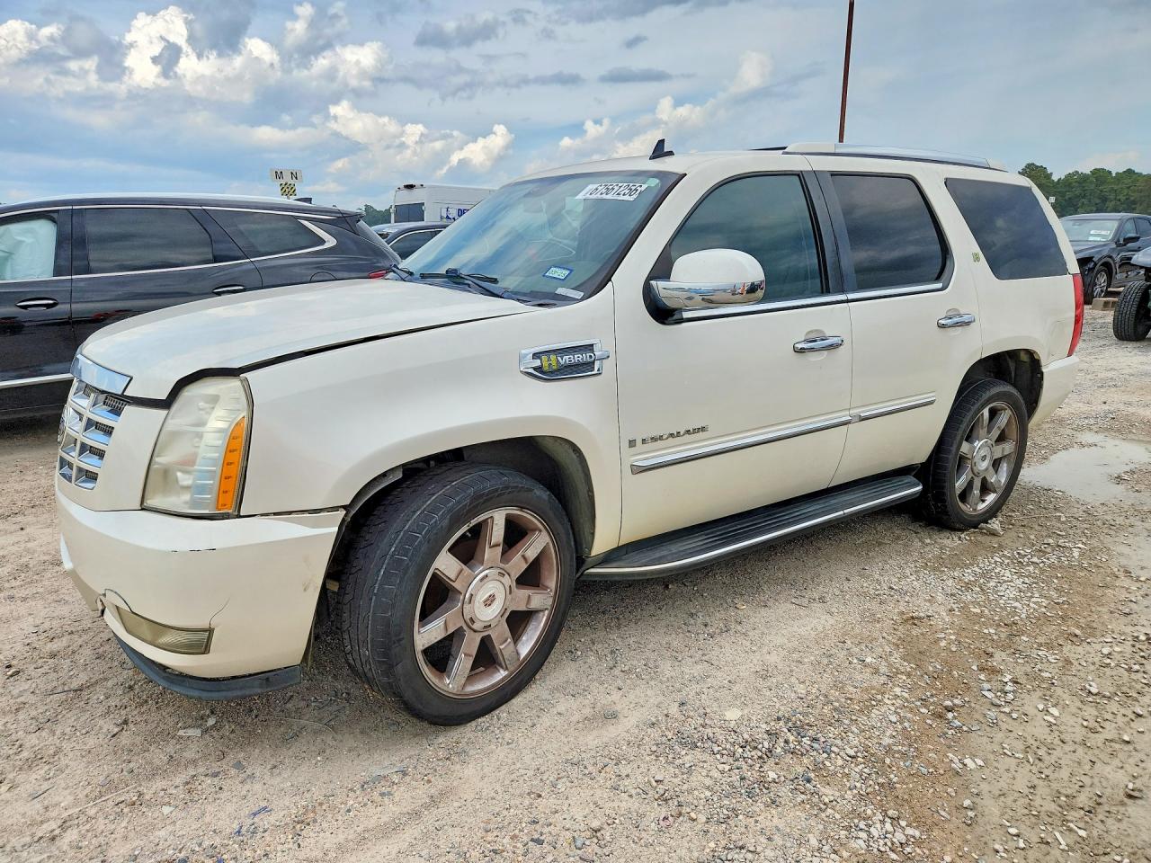 2009 Cadillac Escalade Hybrid Cream vin: 1GYFC43509R139290
