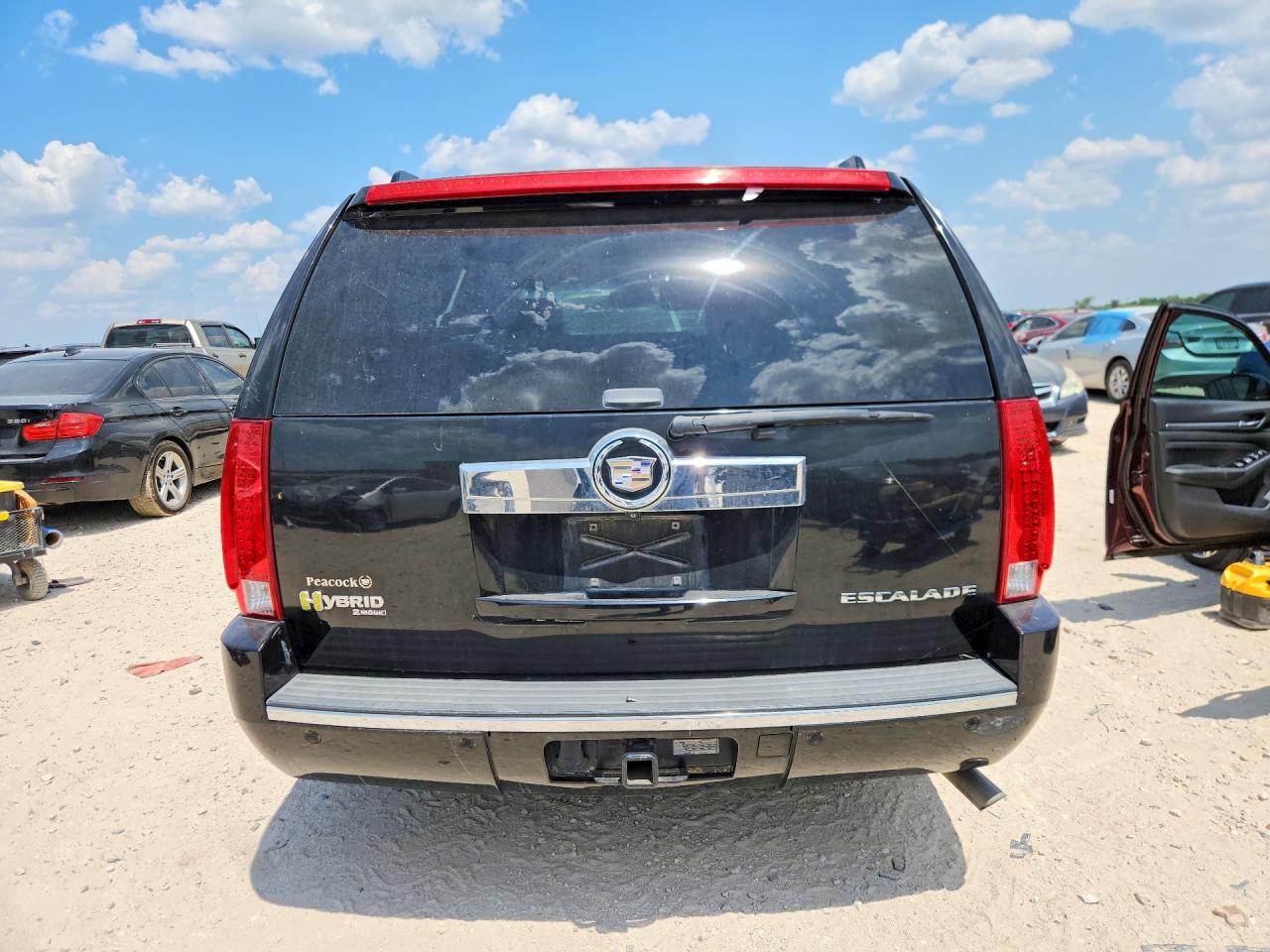 2009 Cadillac Escalade Hybrid Black vin: 1GYFC43579R197834