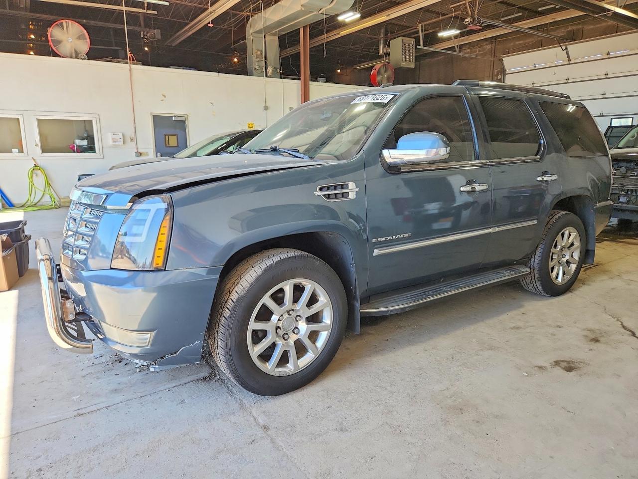2009 Cadillac Escalade Blue vin: 1GYFK13219R166828