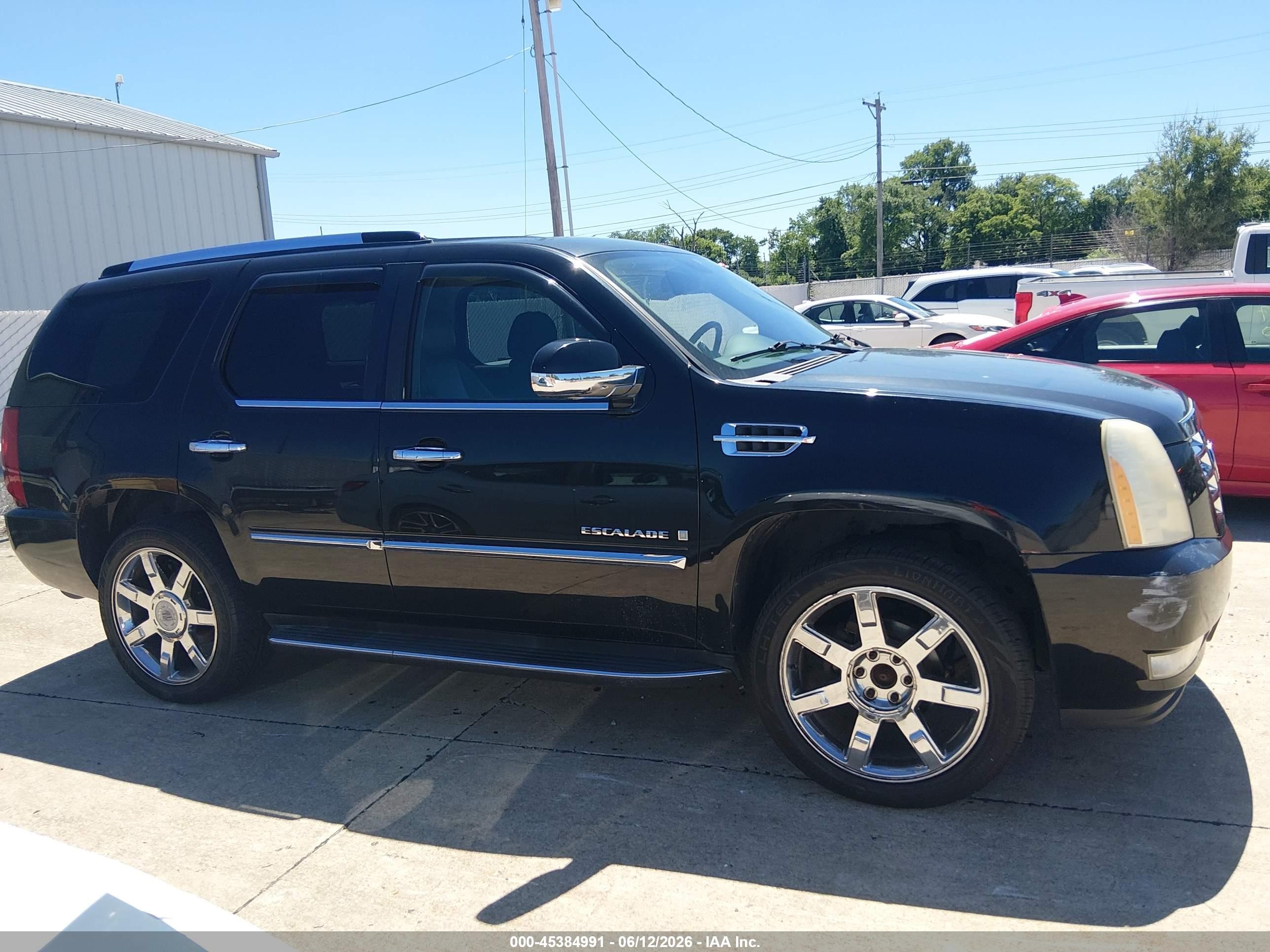 2009 Cadillac Escalade Standard Black vin: 1GYFK13249R250156
