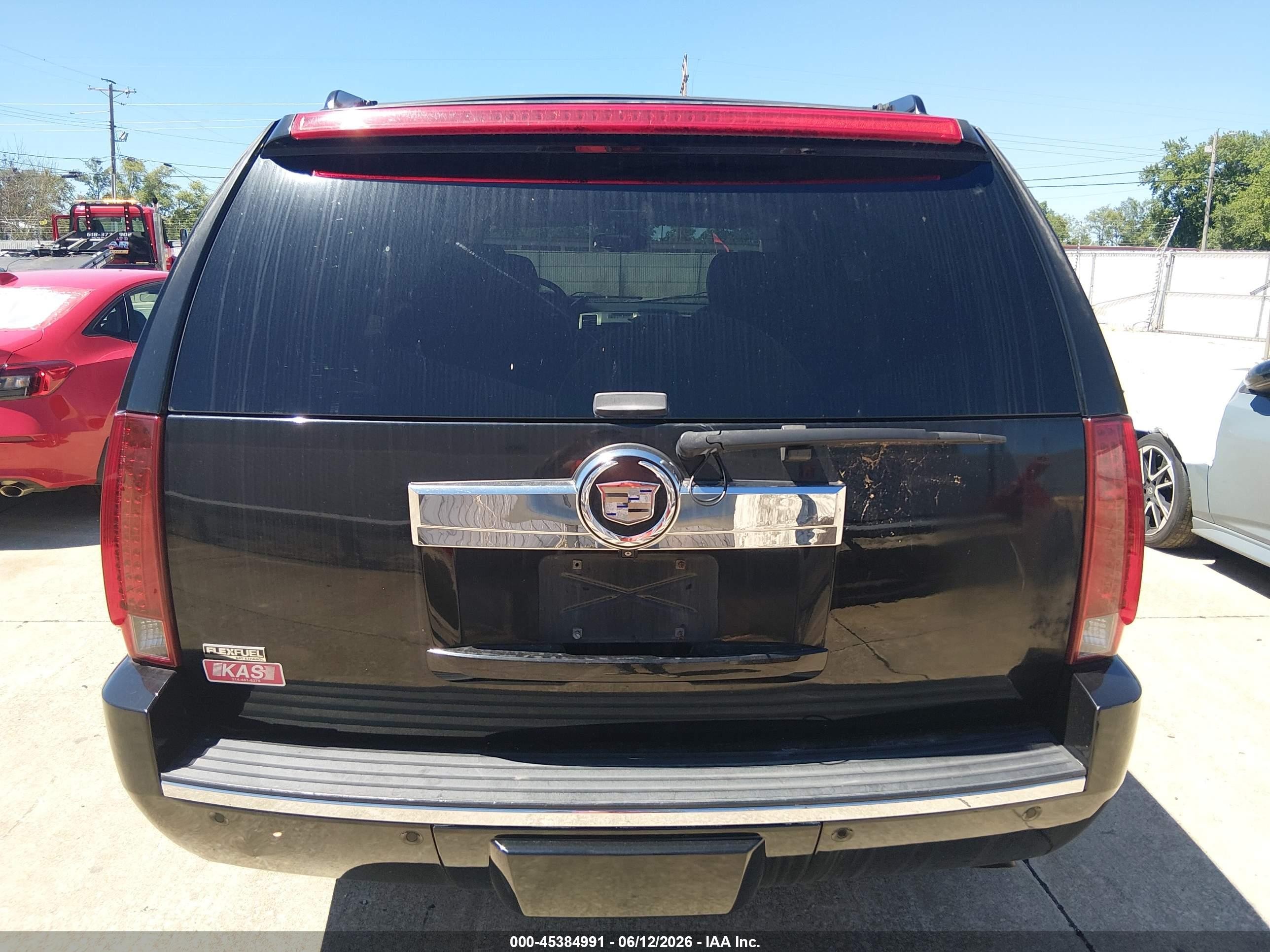 2009 Cadillac Escalade Standard Black vin: 1GYFK13249R250156
