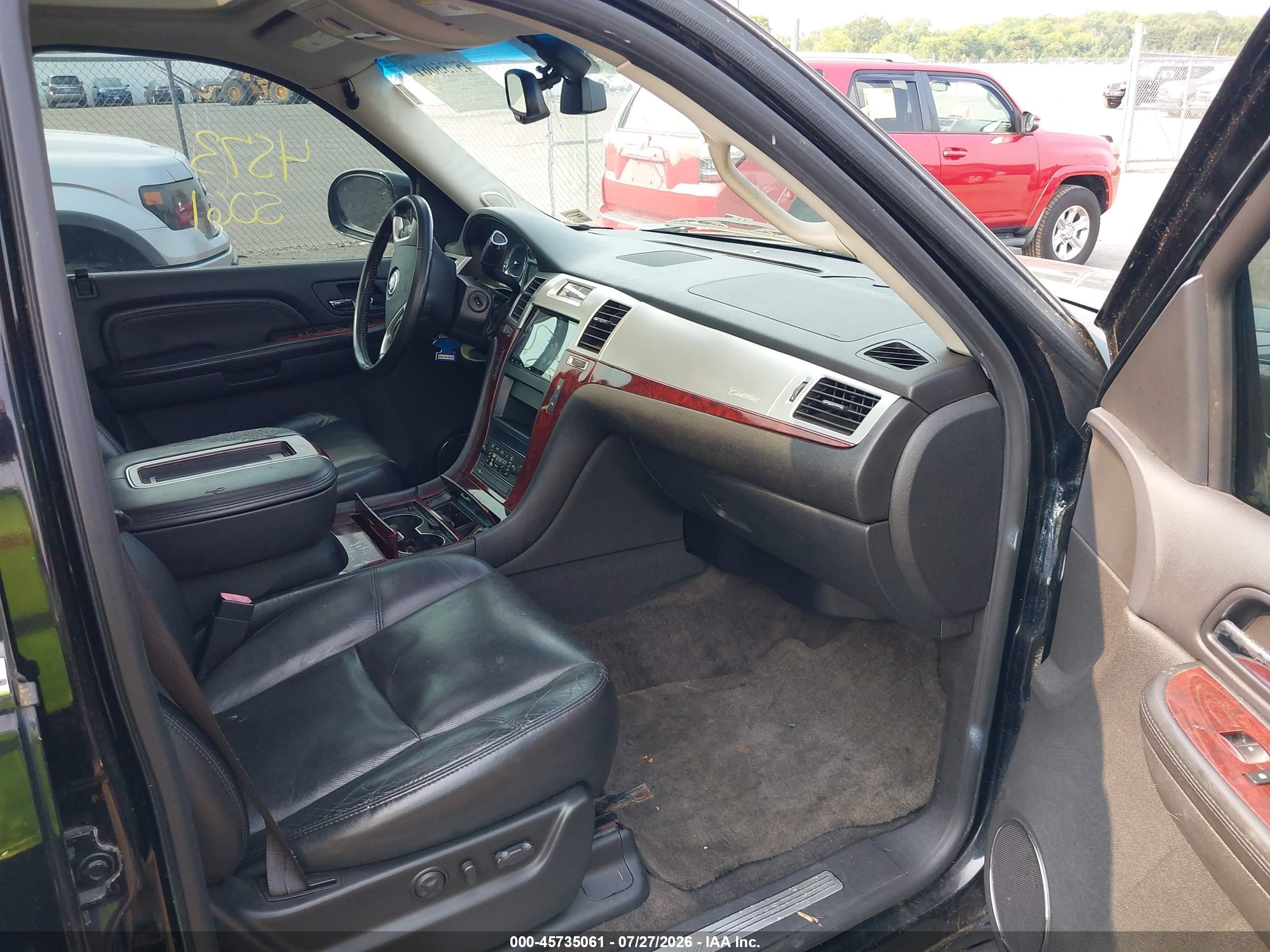 2009 Cadillac Escalade Standard Black vin: 1GYFK23229R293528