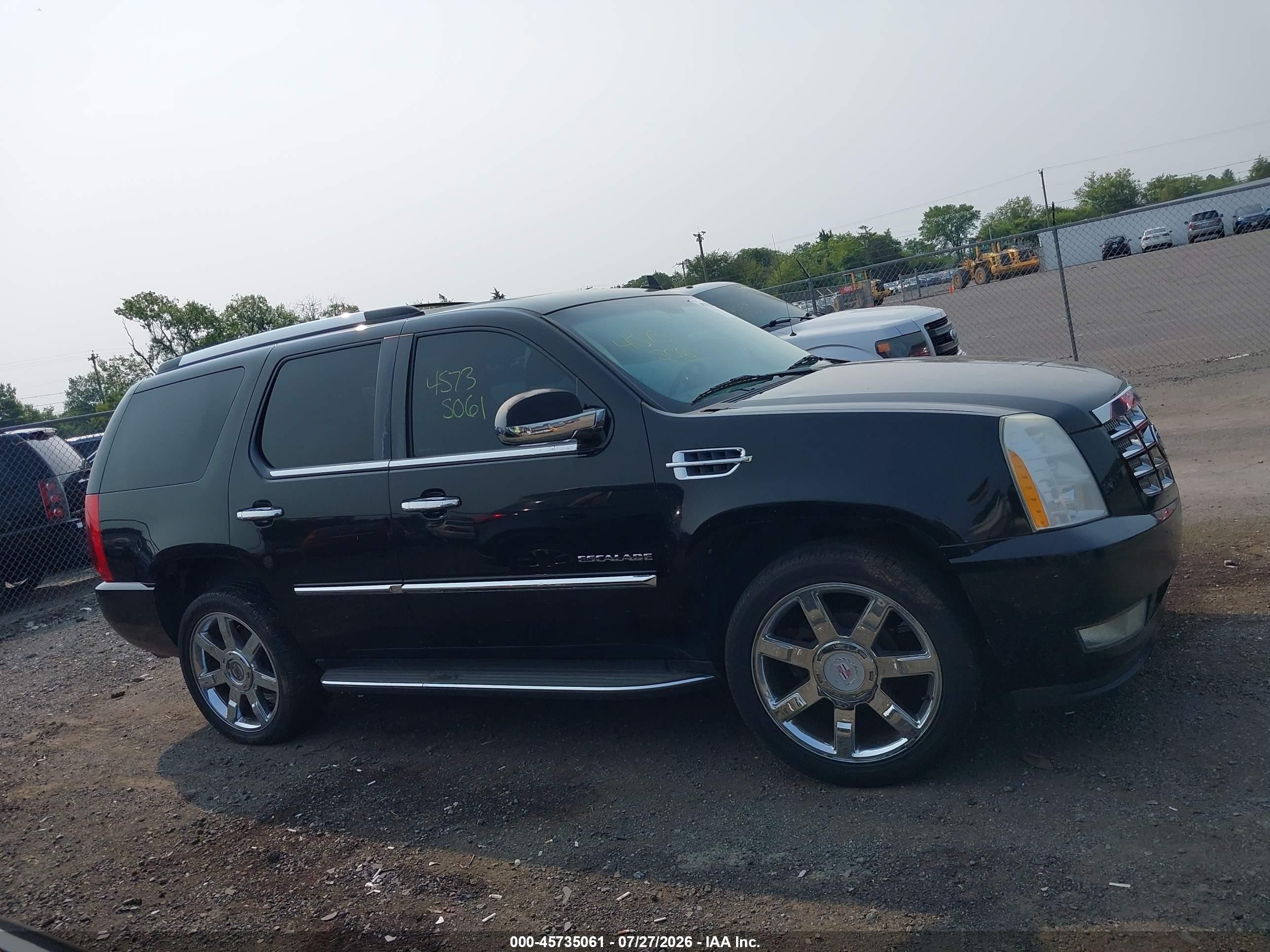 2009 Cadillac Escalade Standard Black vin: 1GYFK23229R293528