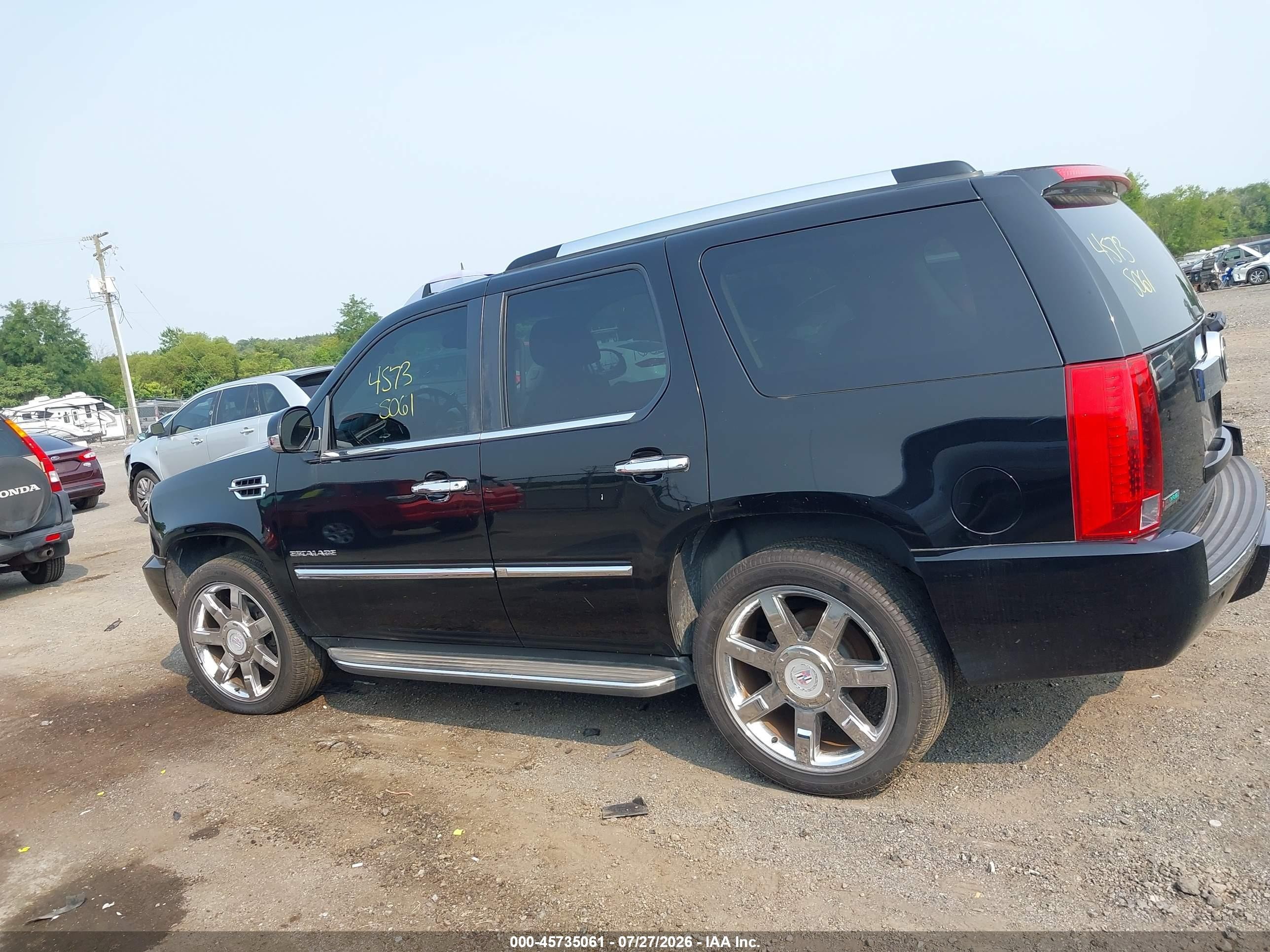 2009 Cadillac Escalade Standard Black vin: 1GYFK23229R293528